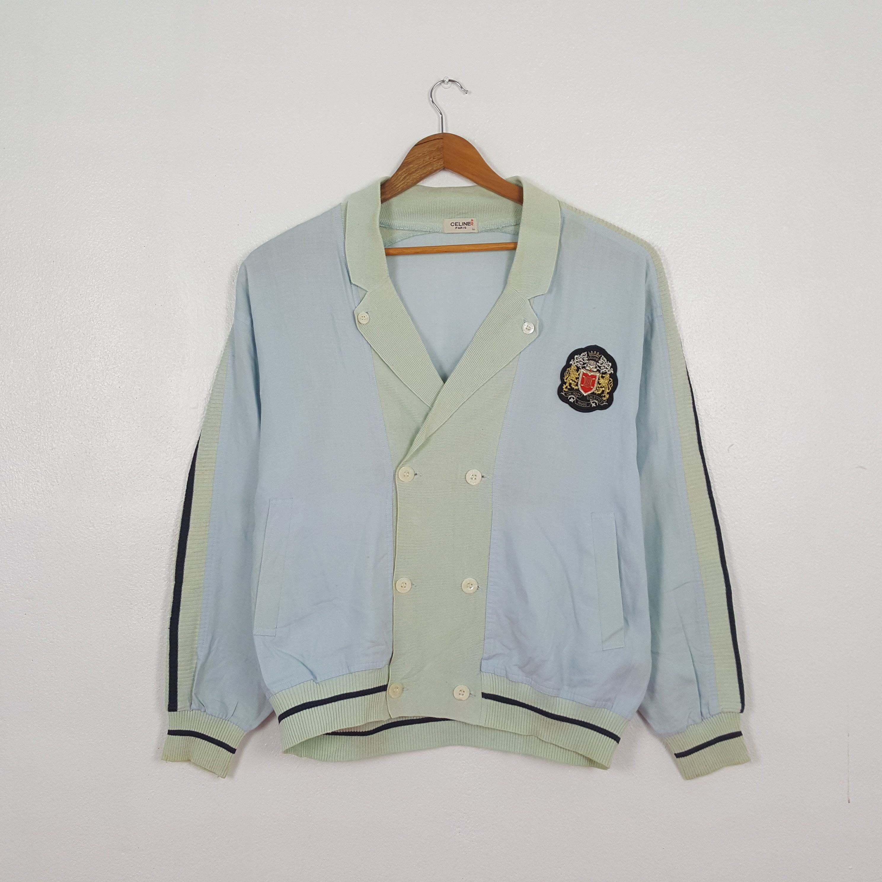 Celine Vintage Celine Paris Luxury Brand Jacket C313N23 Size US XL / EU 56 / 4 - 1 Thumbnail