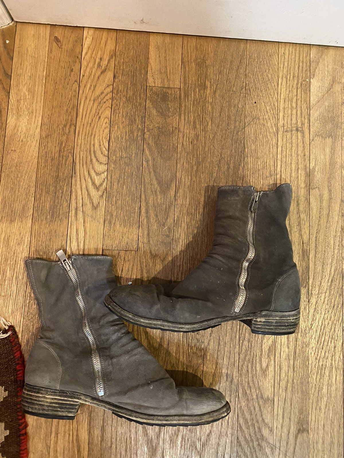 Guidi Guidi boots grey 43 zipper suede Size US 10 / EU 43 - 3 Thumbnail