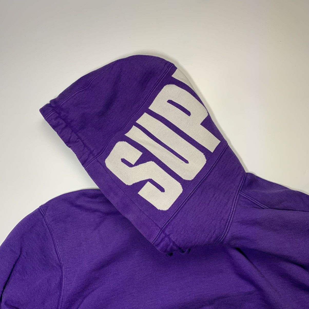 Other Hoodie Supreme Hood Logo Oversized Boxy Fit Purple Size US L / EU 52-54 / 3 - 5 Thumbnail