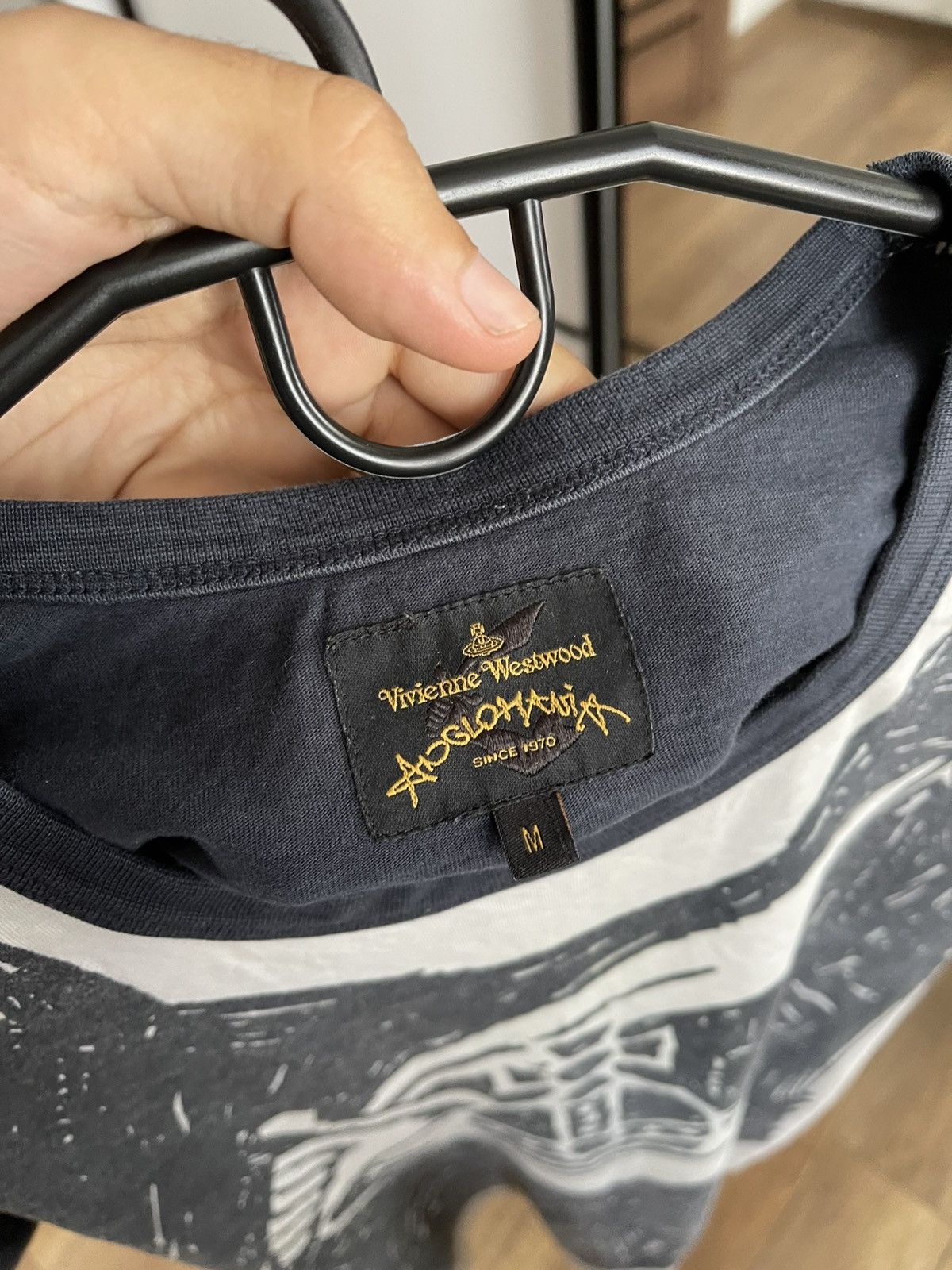 Vivienne Westwood Vivienne Westwood Anglomania Scribble Arm Cutlass T-Shirt Size US M / EU 48-50 / 2 - 8 Thumbnail