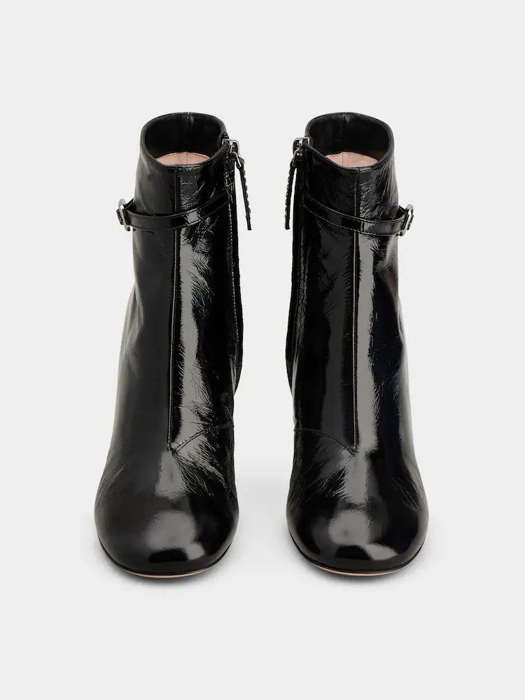 Roger Vivier o1s22i1n0824 Roundytoe Ankle Boots in Black Size US 10 / IT 40 - 7 Thumbnail