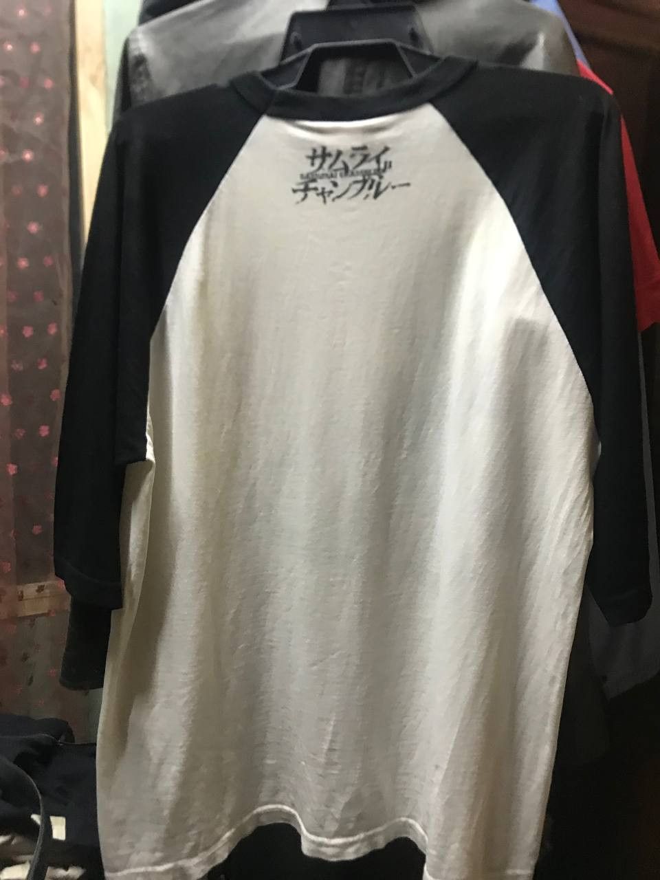 Anime Vintage SAMURAI CHAMPLOO ODM Anime Manga Japan Tee Raglan Size US M / EU 48-50 / 2 - 6 Thumbnail