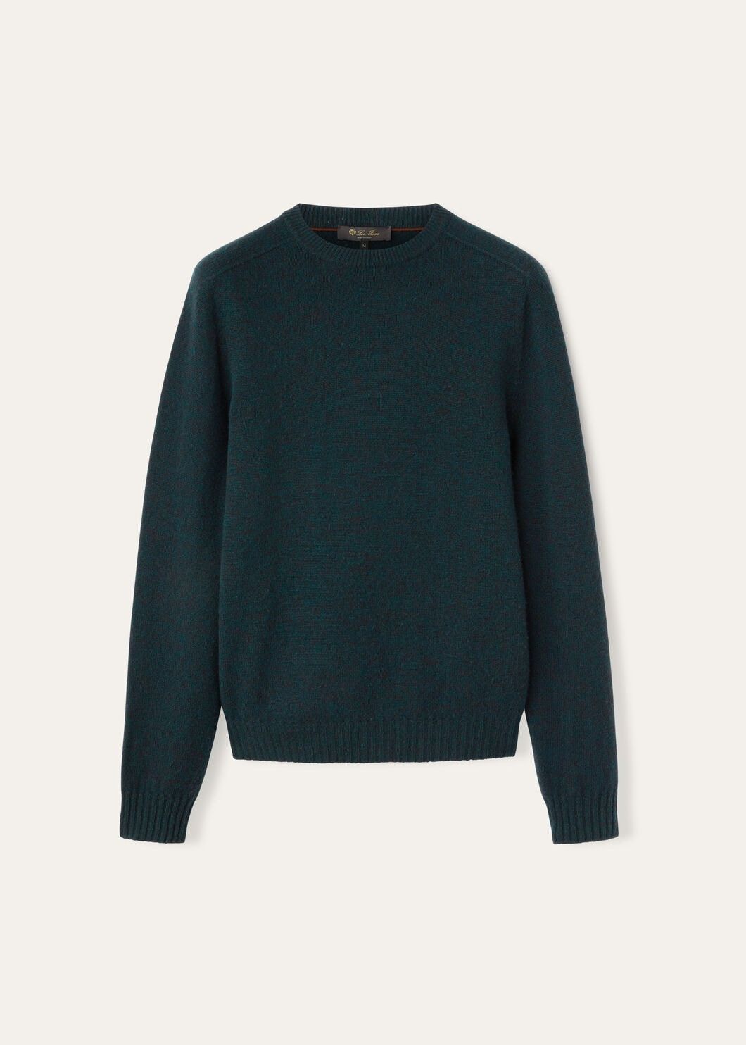Loro Piana o1w1db10725 FAO6211 Mastallone Crewneck Sweater Dark Green Size US XL / EU 56 / 4 - 1 Thumbnail