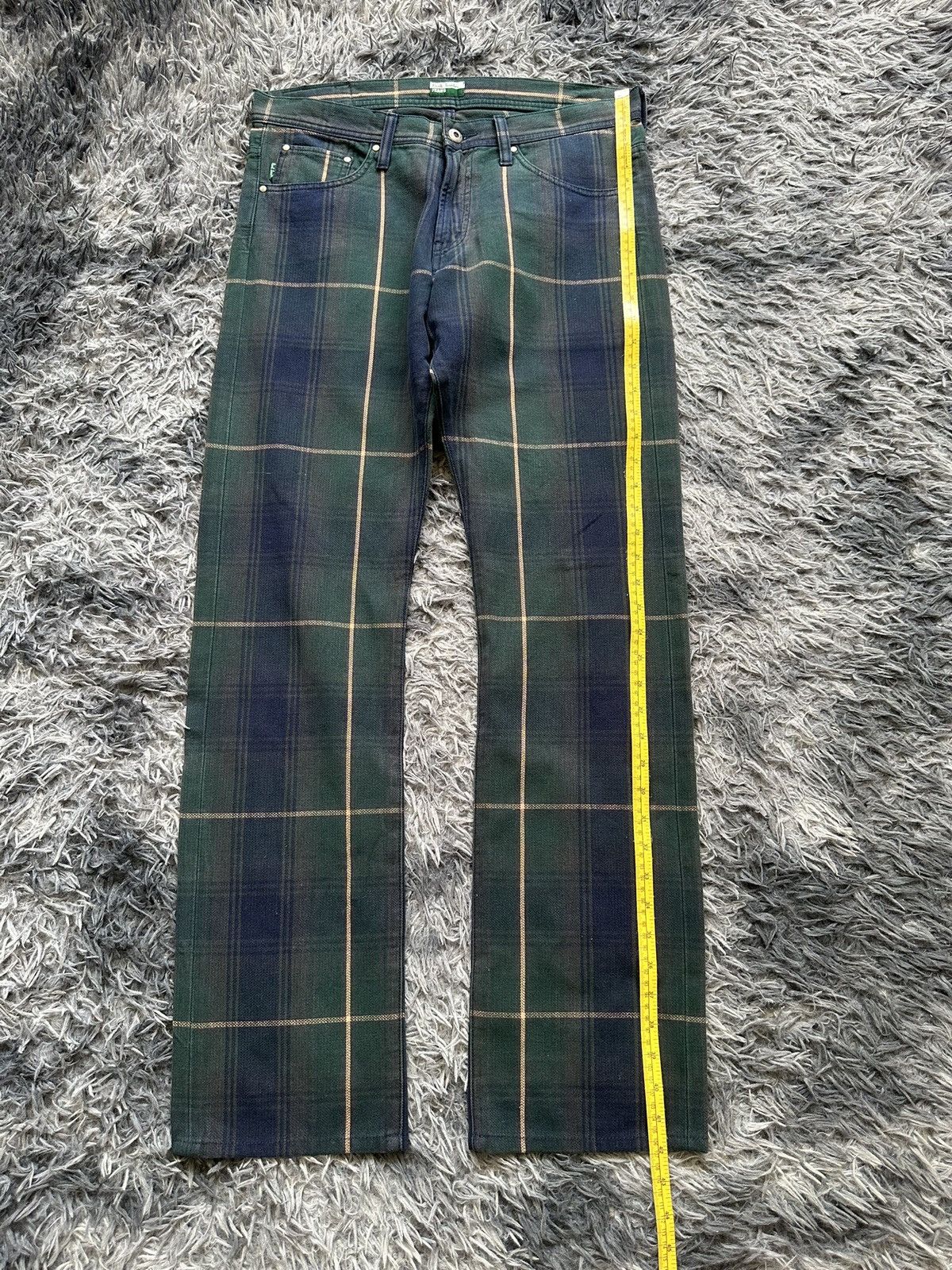 00’s Paul Smith Green Label Japan made plaid jeans