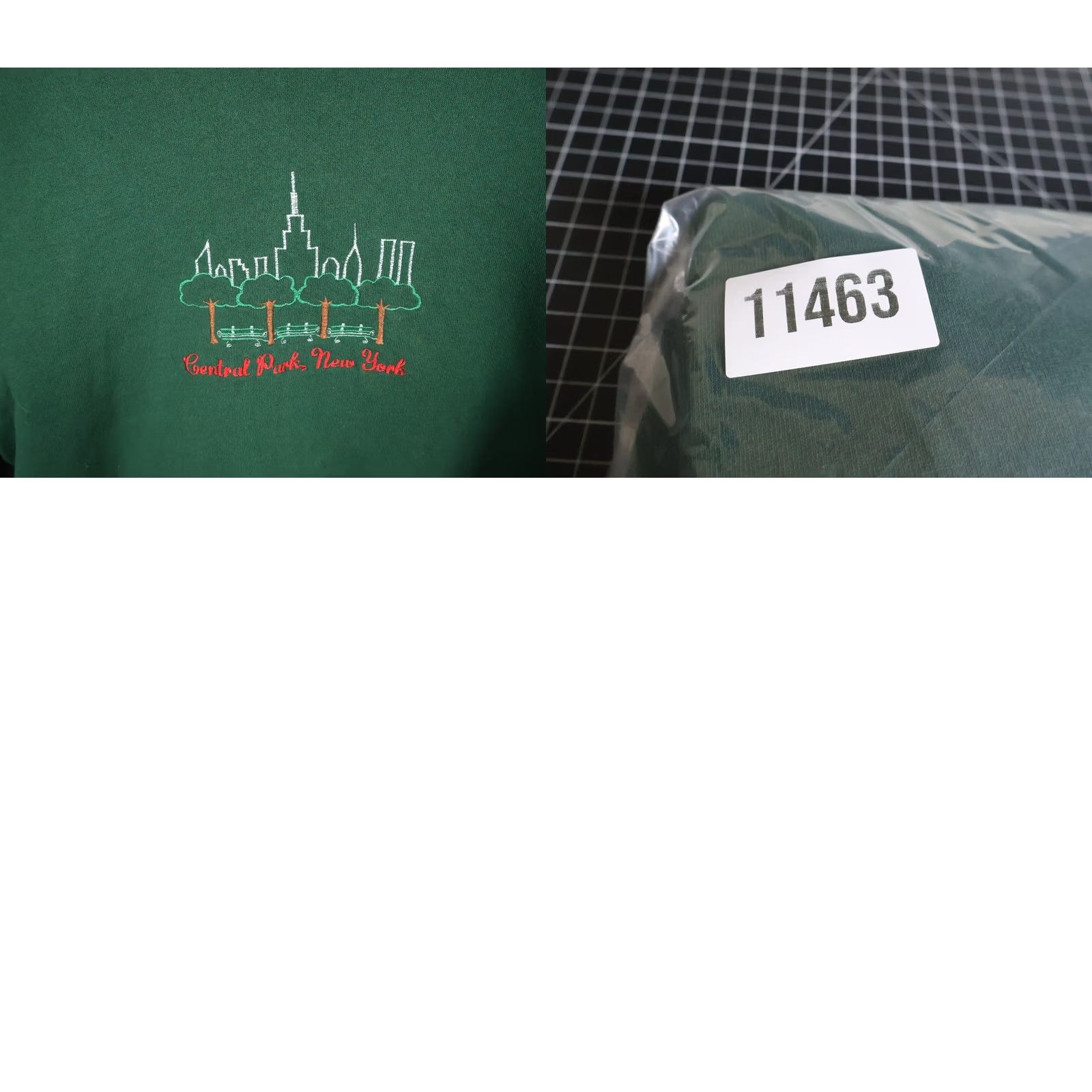Jerzees VINTAGE Jerzees Sweatshirt Central Park New York City Embroidered Adult XL Green 90s VTG Mens Size US XL / EU 56 / 4 - 9 Thumbnail