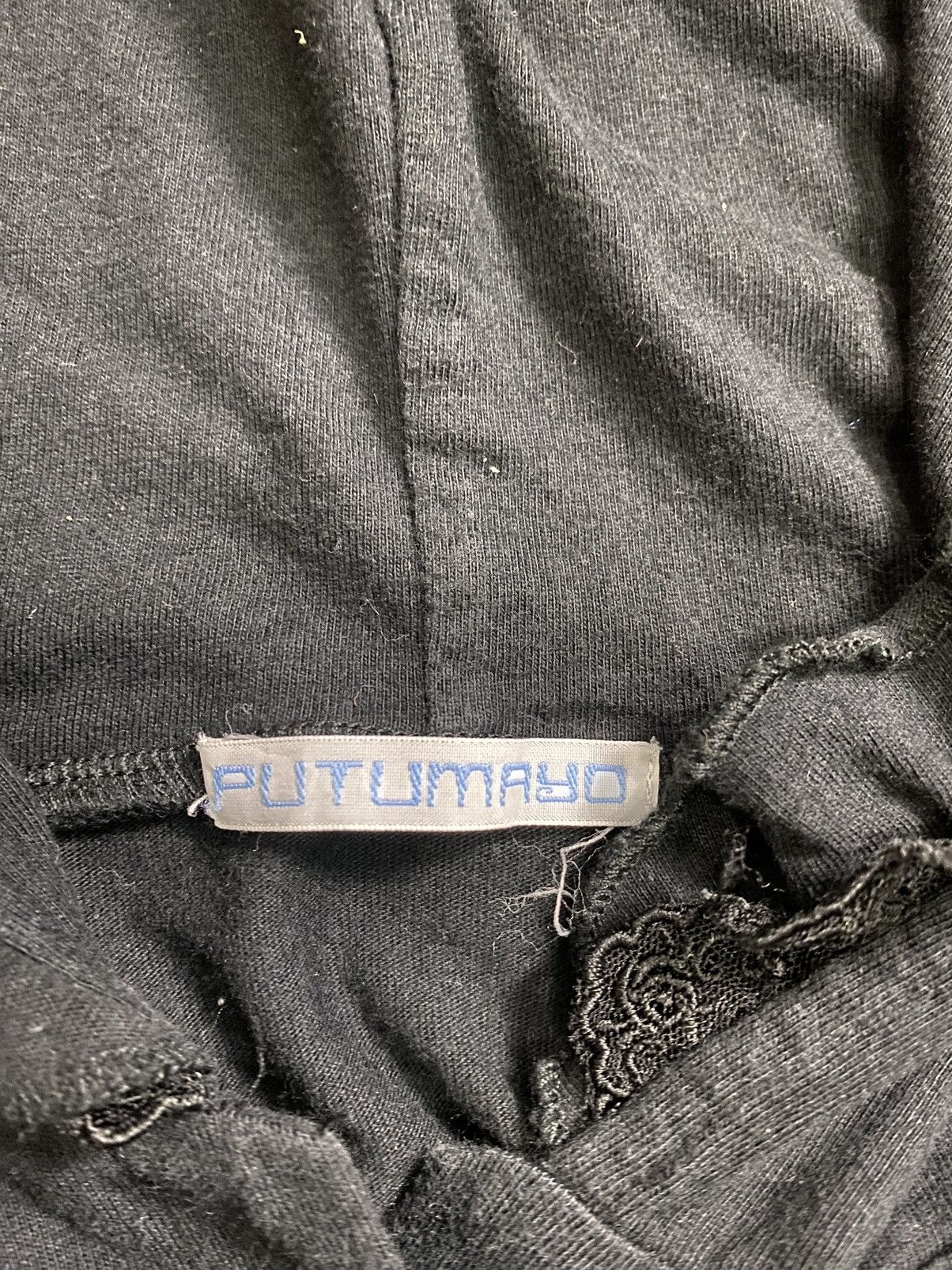 Japanese Brand 90s PUTUMAYO cyberpunk cross lightweight button up hoodie Size XS / US 0-2 / IT 36-38 - 11 Thumbnail