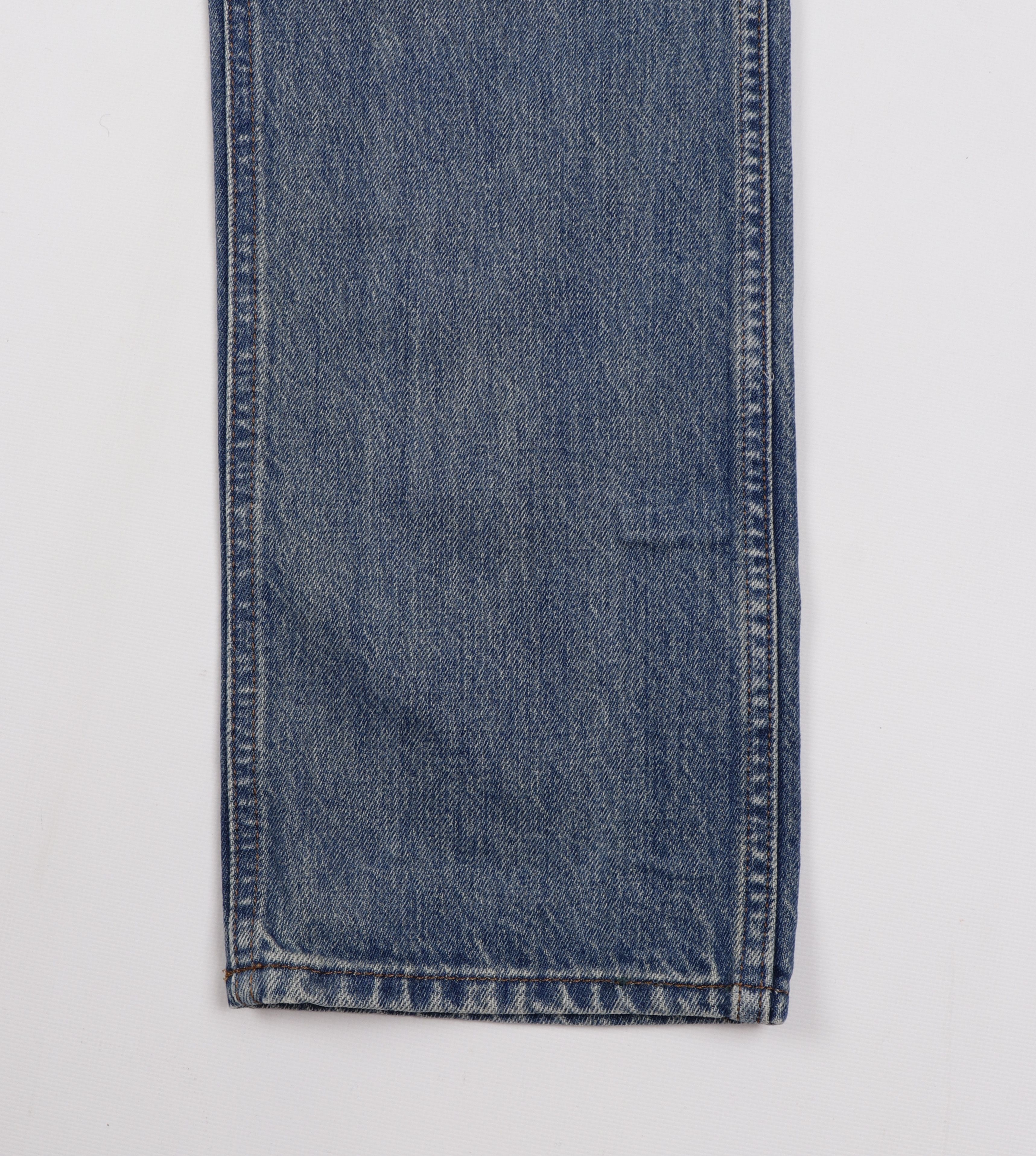 Gucci Men's Gucci Cotton Blue Jeans Web Strap W32" L40" Size US 32 / EU 48 - 3 Thumbnail