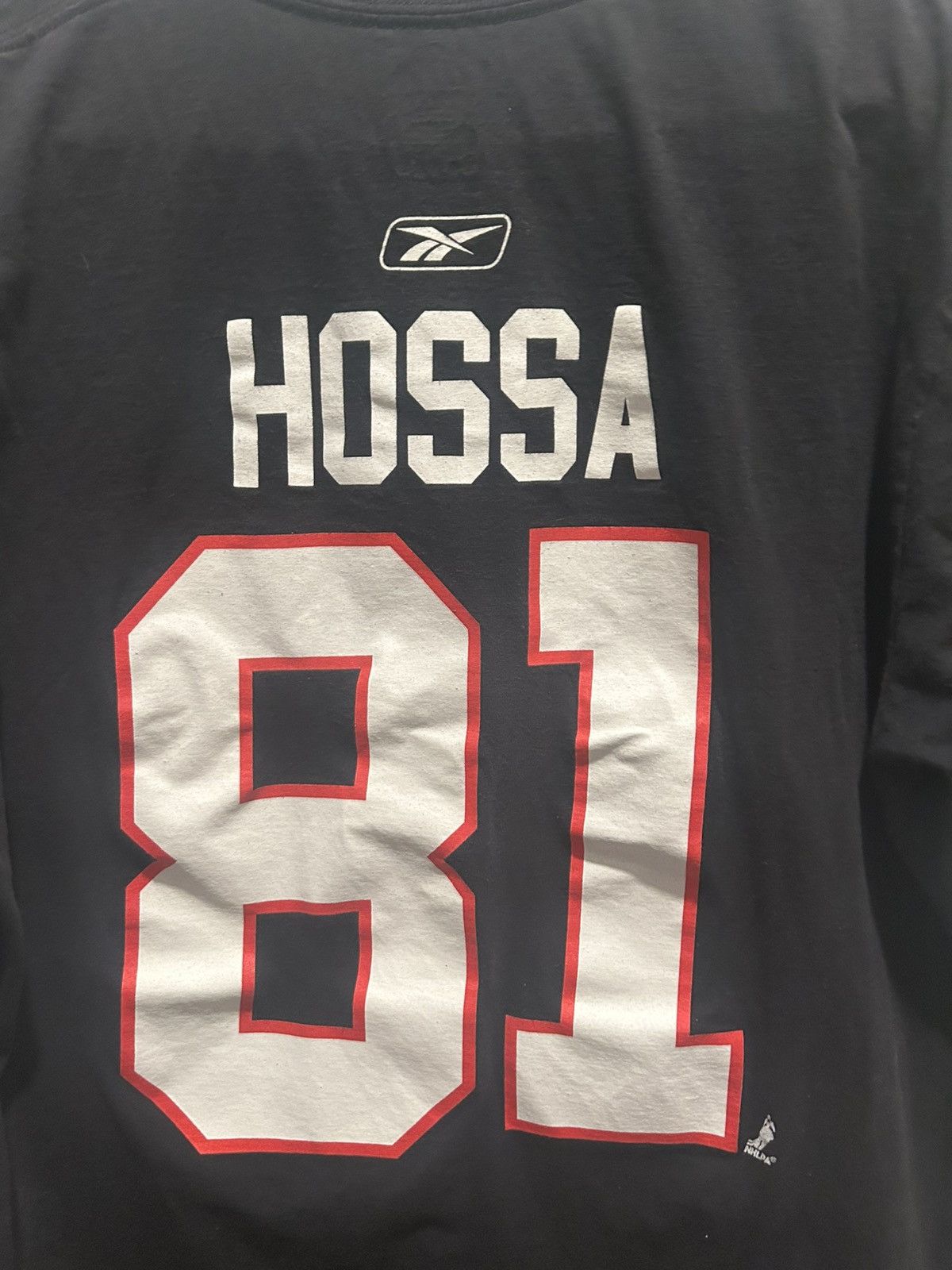 Reebok Blackhawks reebok hossa 81 tee Size US L / EU 52-54 / 3 - 2 Thumbnail