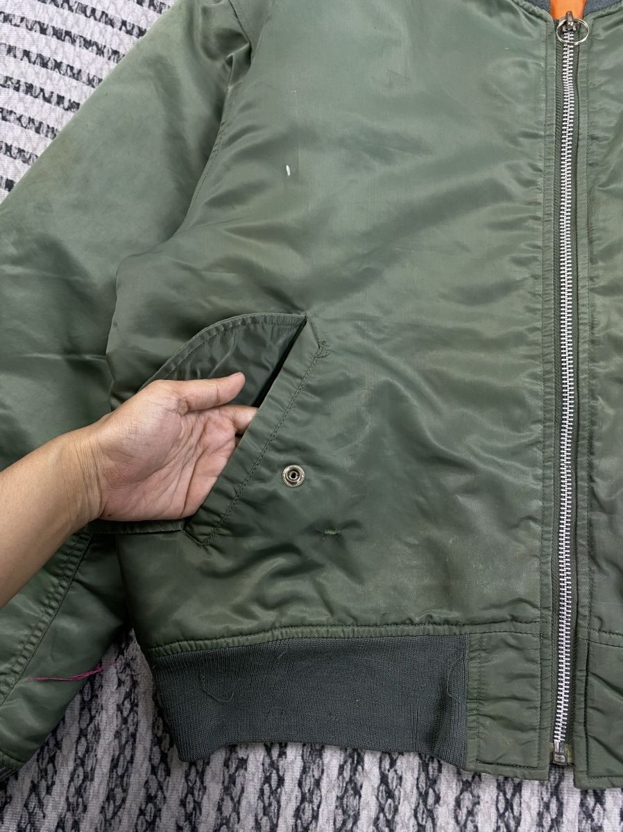 Japanese Brand Vintage U.S Air Force Fullzip Bombers Jacket Size US XL / EU 56 / 4 - 7 Thumbnail