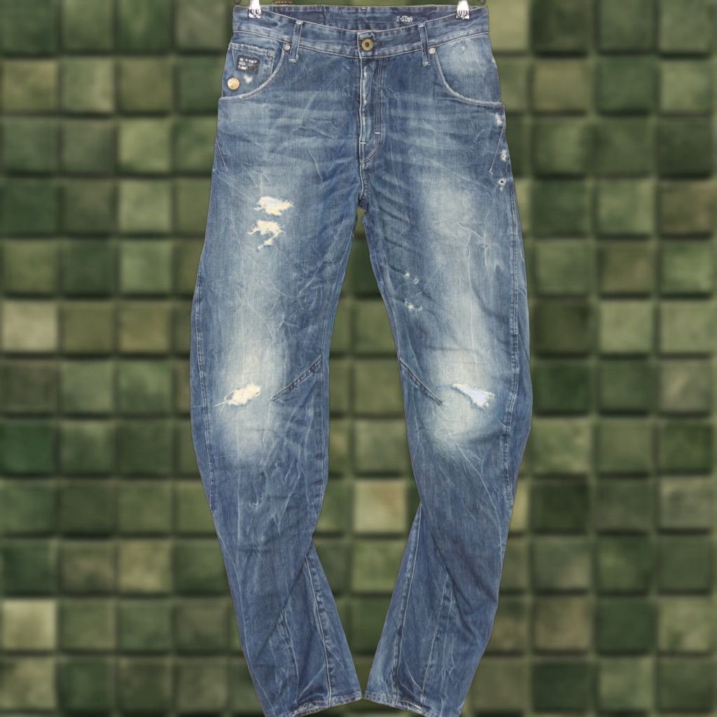 G-Star G-Star ARC 3D Loose Tapered Jeans Men Slim Fit W30 L34 DZ851 Jeans Slim Men's Blue 30in 34in 3D Arc Size US 30 / EU 46 - 1 Thumbnail