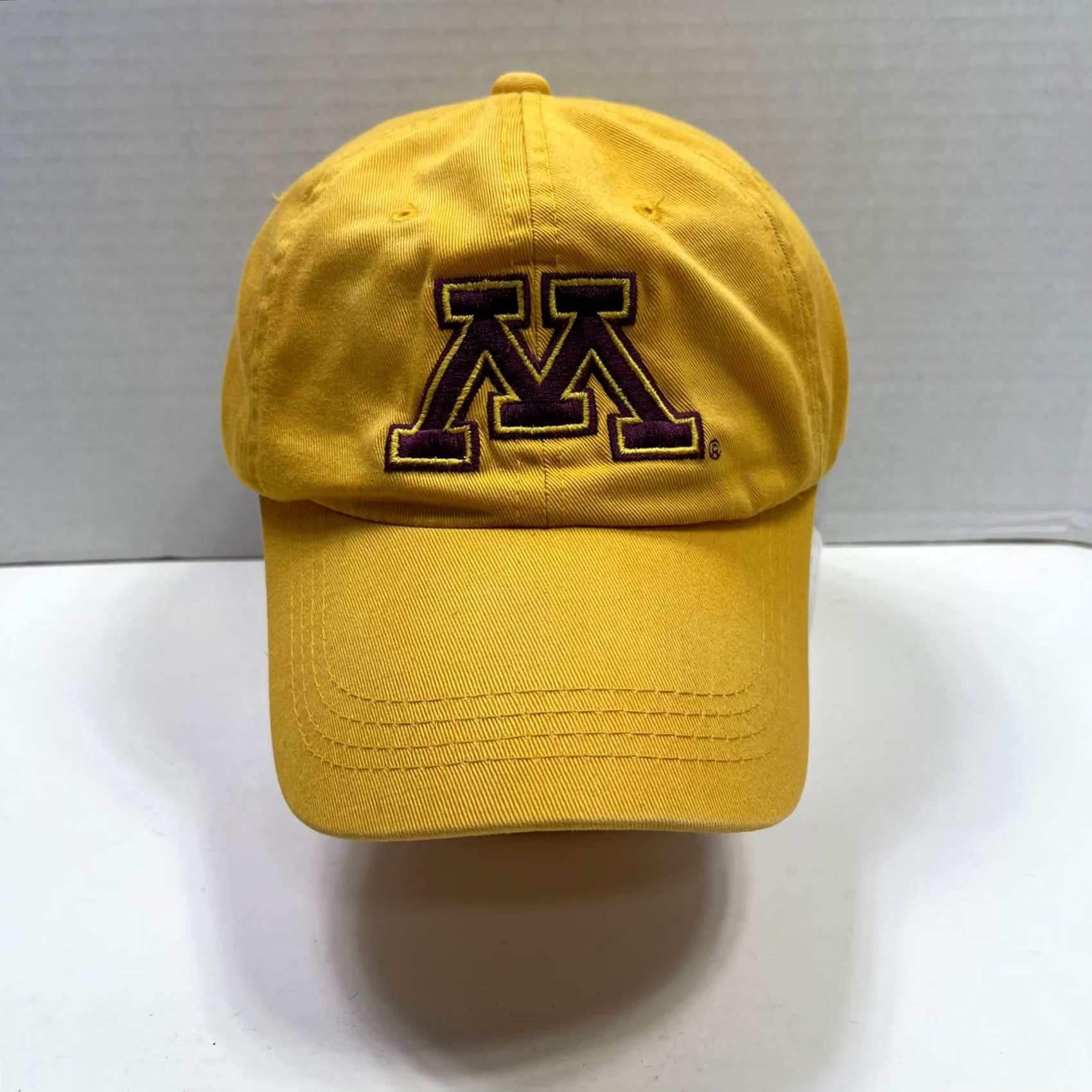 Vintage VINTAGE Minnesota Golden Gophers Hat Signature NCAA Sports Cotton Dad Hat Yellow Adjustable One Size Men Size ONE SIZE - 2 Thumbnail
