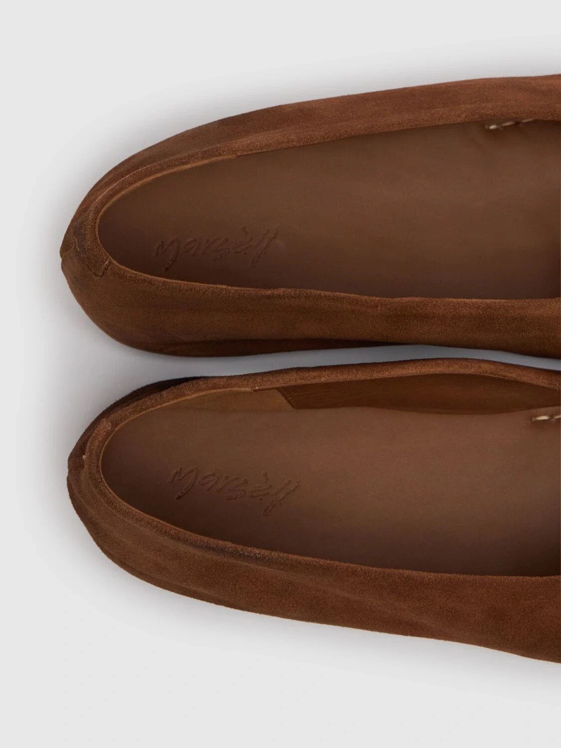 Marsell MARSELL Coltellaccio Basalt Suede Flats New Auth. Size US 6 / IT 36 - 3 Thumbnail