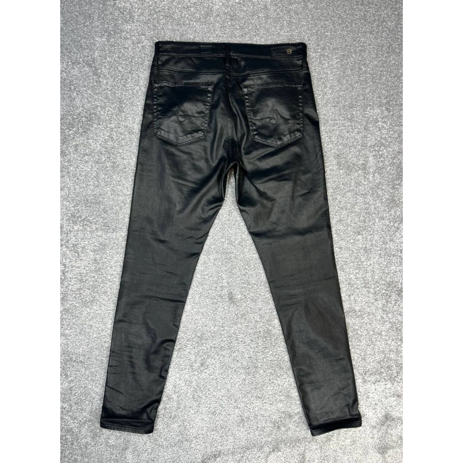 Vintage AG Adriano Goldschmied The Farrah Skinny Jeans Womens 30 Black Size 30" / US 8 / IT 44 - 2 Thumbnail