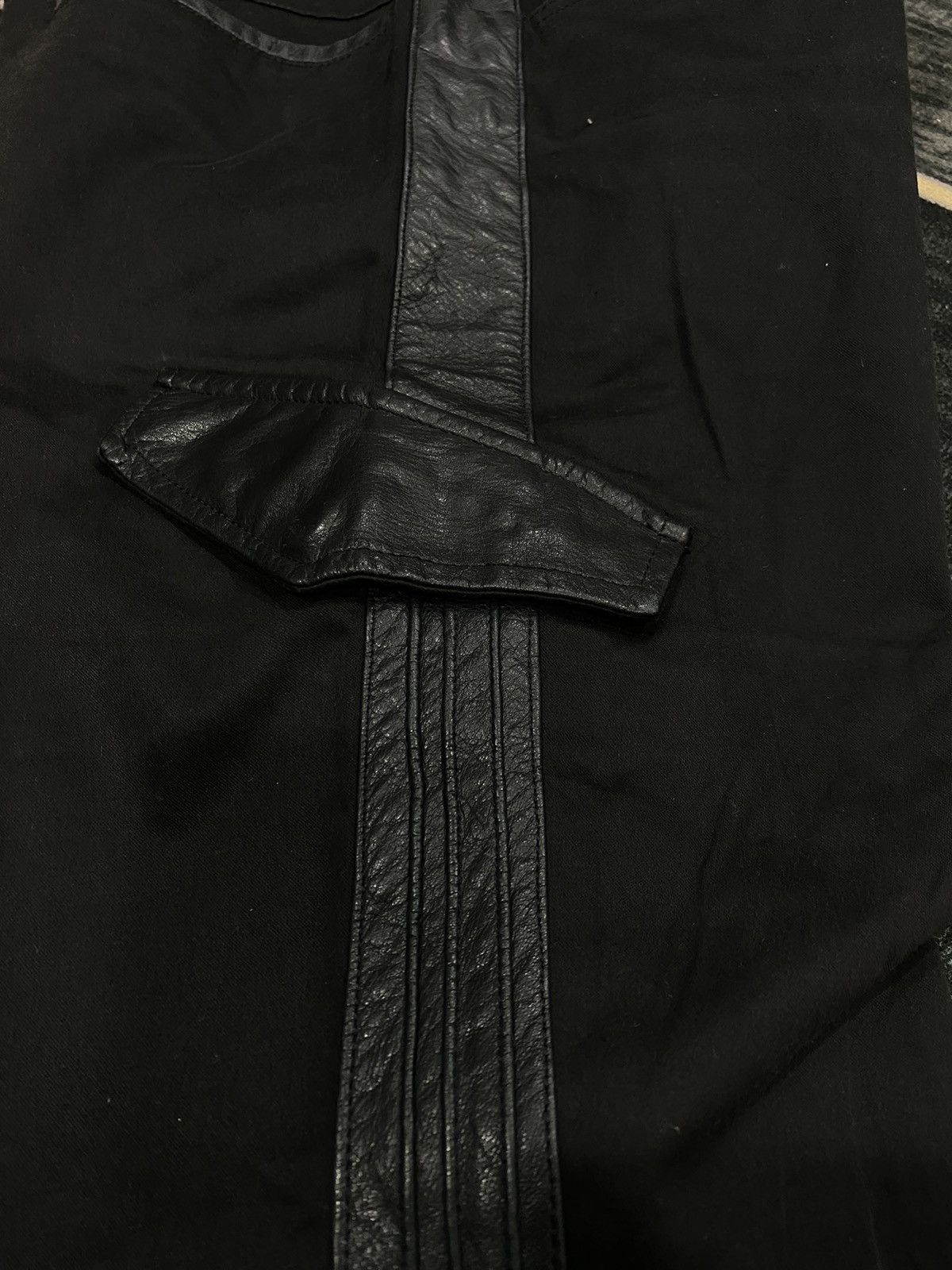 Comme Ca Ism × Junya Watanabe × KMRii KENJI ITO MULTI POCKET LEATHER SIDE CARGO STYLE Size US 36 / EU 52 - 8 Thumbnail