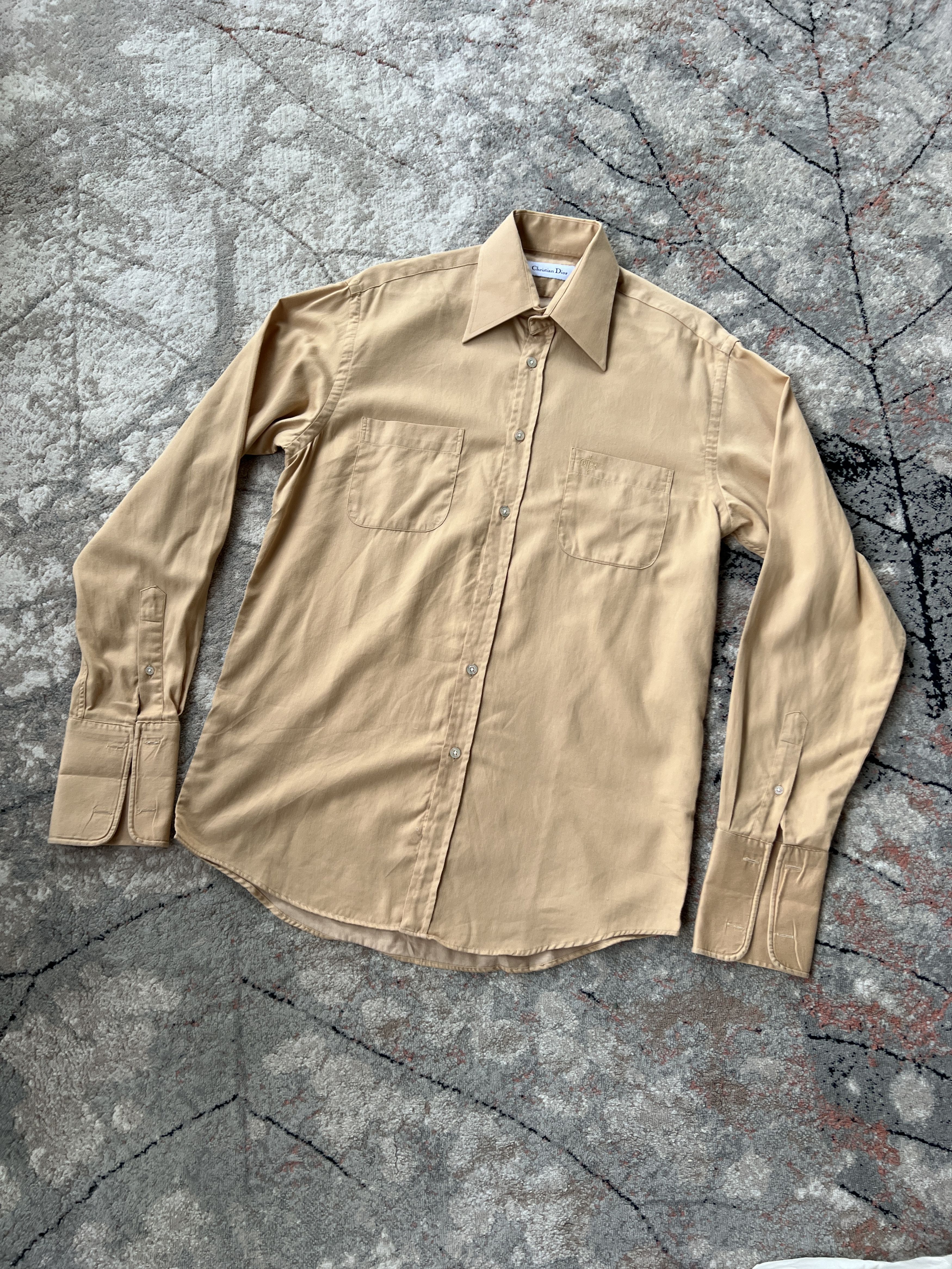 Christian Dior Monsieur Christian Dior Vintage Shirt Size US S / EU 44-46 / 1 - 1 Thumbnail