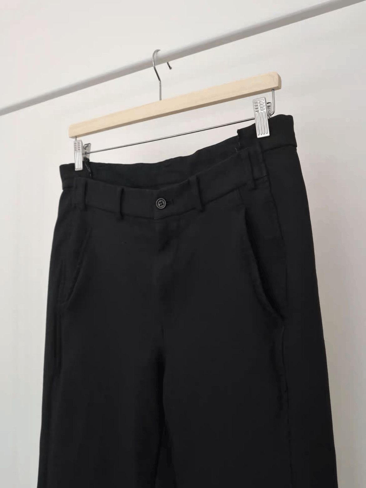 Comme des Garcons Black Sz S Comme Des Garcons Black Straight Lag Trousers-2507 Size US 30 / EU 46 - 1 Thumbnail
