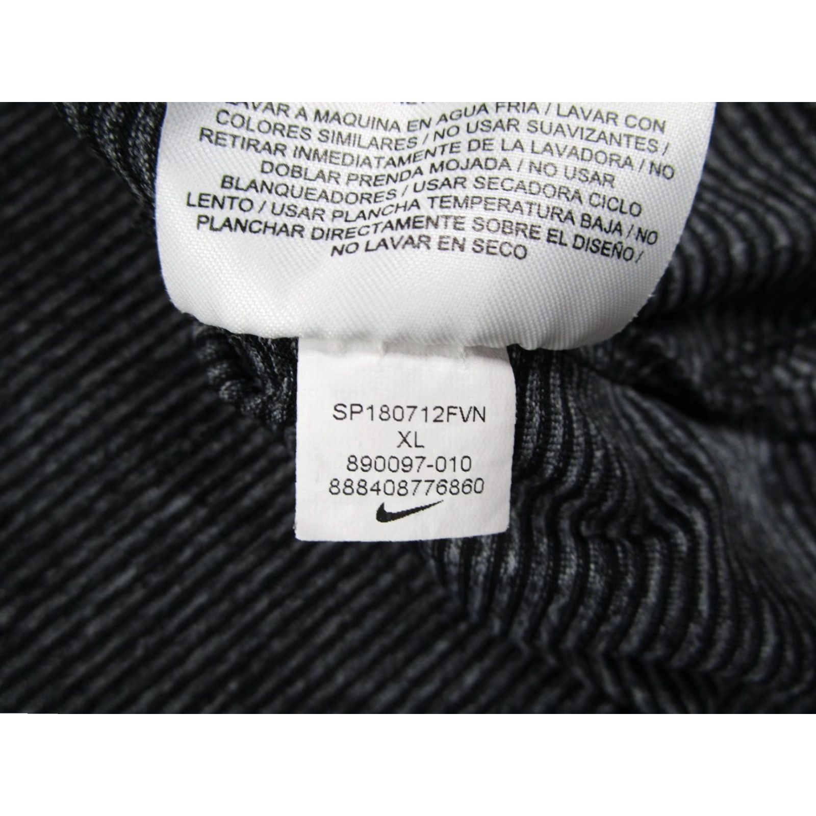 Nike Nike Polo Shirt Mens XL Gray Stripe Dri-FIT Princeton Golf Stretch 890097-010 Size US XL / EU 56 / 4 - 5 Thumbnail