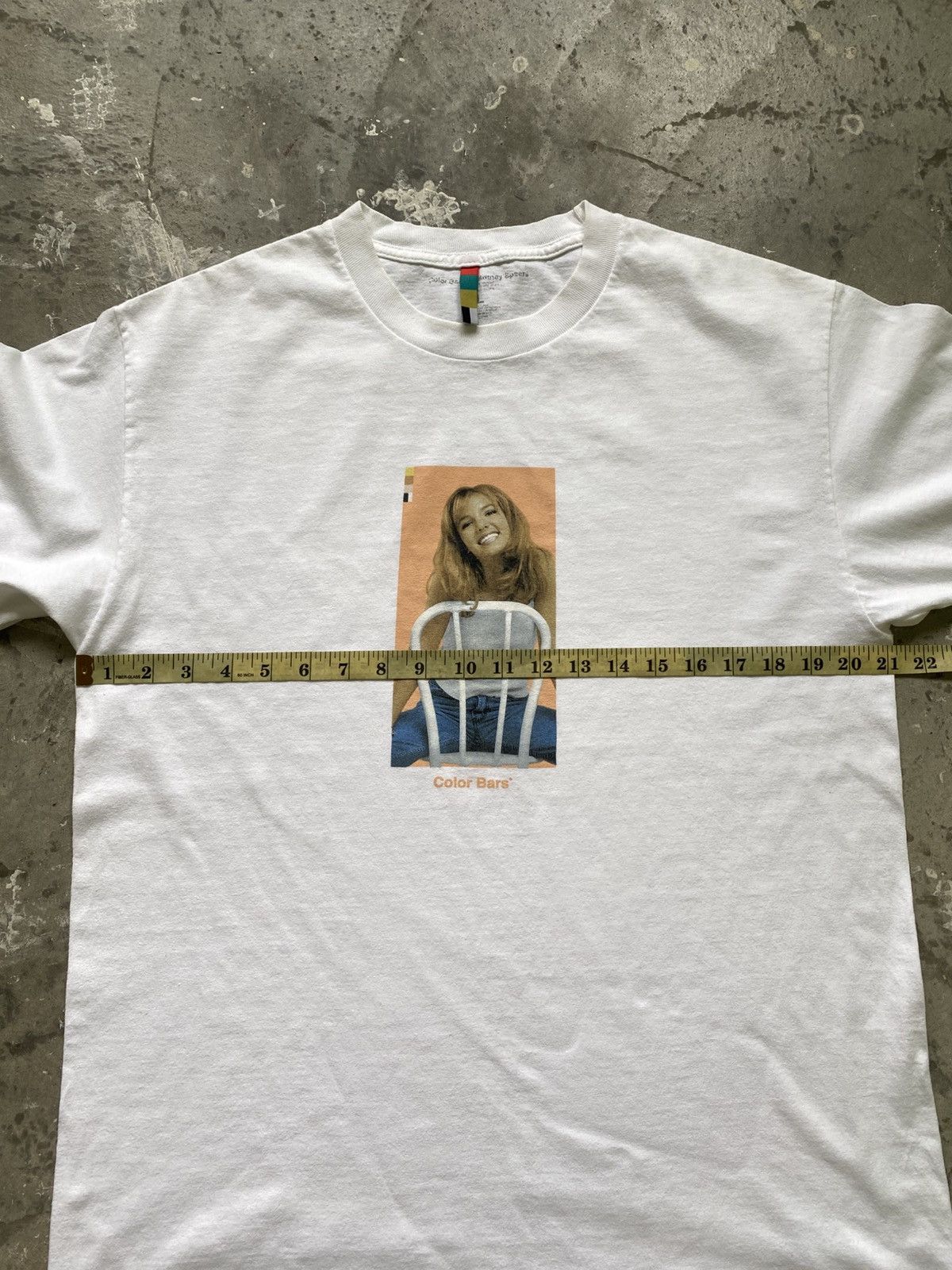 Rap Tees Young Britney Spears X Color Bars Photo Tee Size US L / EU 52-54 / 3 - 9 Thumbnail