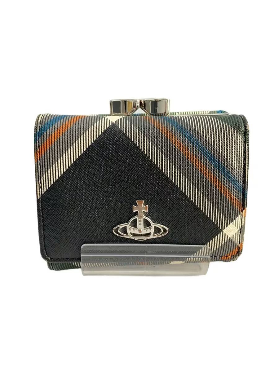 Vivienne Westwood Plaid Orb Vegan Leather Wallet Size ONE SIZE - 1 Thumbnail