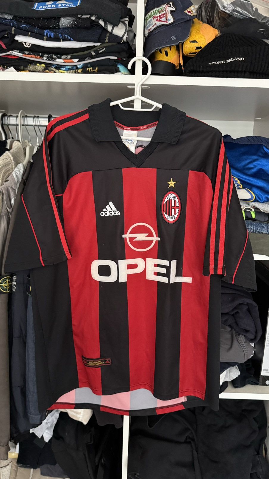 Vintage Jersey Milan opel jersey vintage Albertini 4 Size US L / EU 52-54 / 3 - 1 Thumbnail