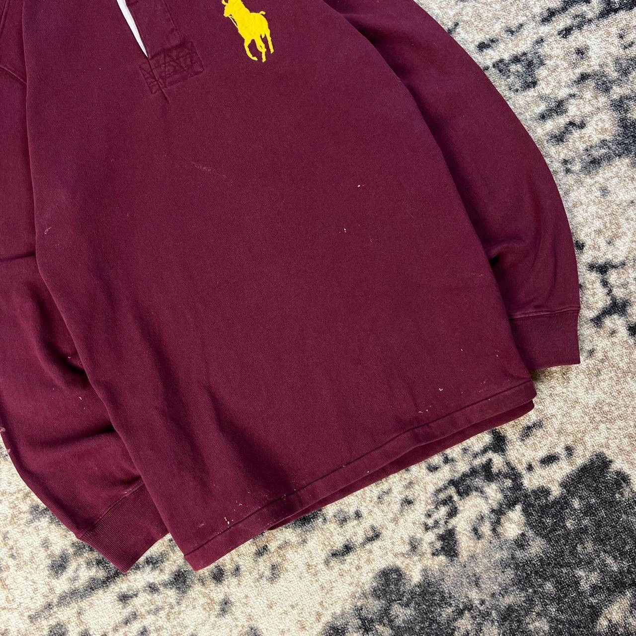 Polo Ralph Lauren Polo Ralph Lauren Big Logo Luxury Rugby Long Sleeve Size US S / EU 44-46 / 1 - 3 Thumbnail