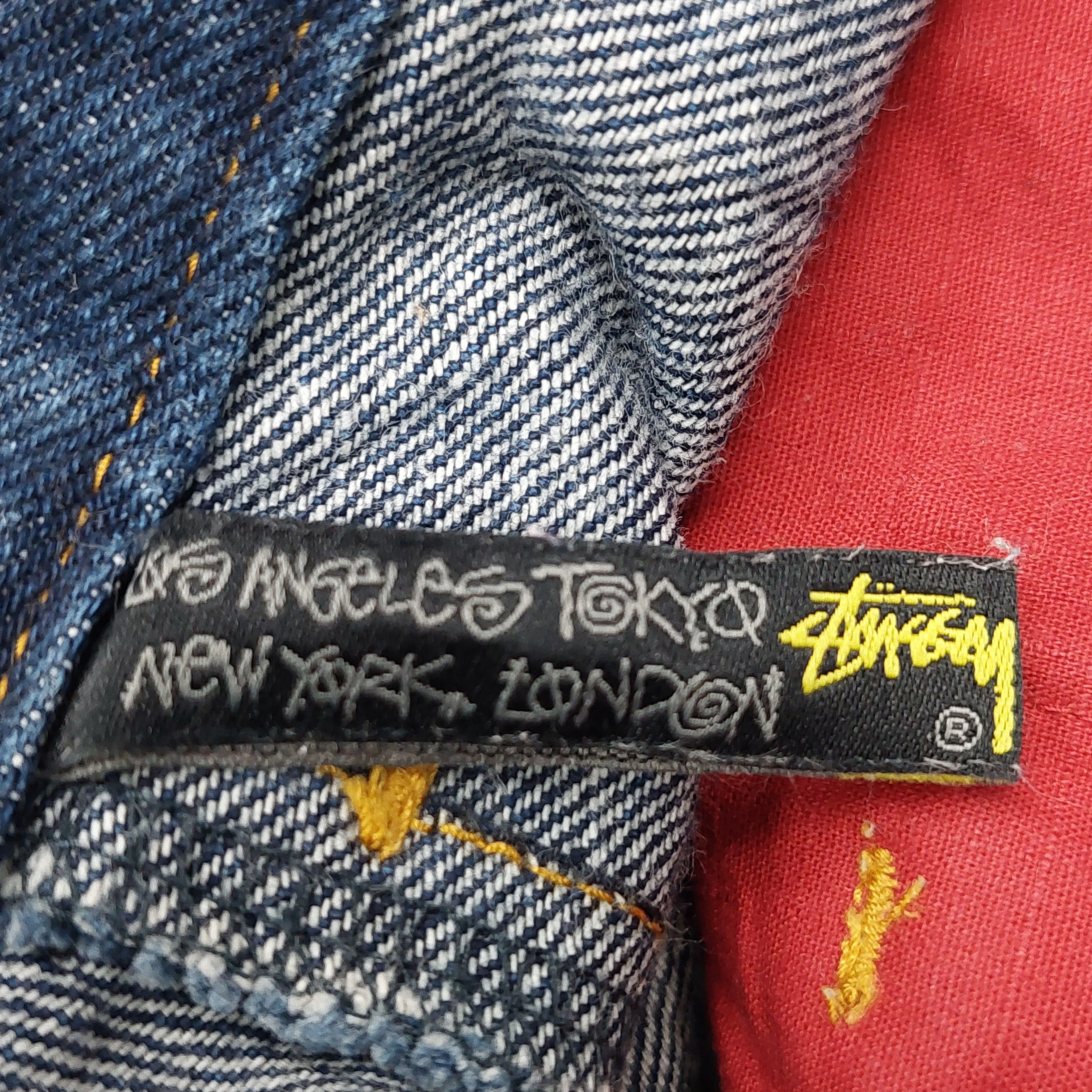 Stussy stussy girls denim short overall Size 30" / US 8 / IT 44 - 5 Thumbnail