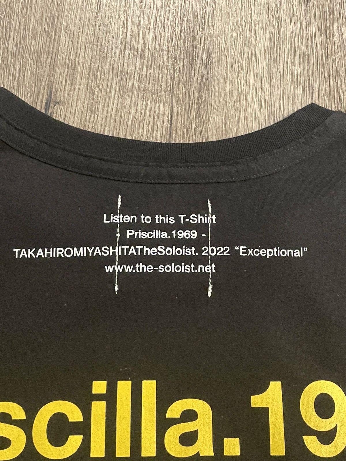 Takahiromiyashita The Soloist. TAKAHIROMIYASHITA THESOLOIST Smoking ‘Priscilla 1969’ Tee Size US M / EU 48-50 / 2 - 7 Thumbnail