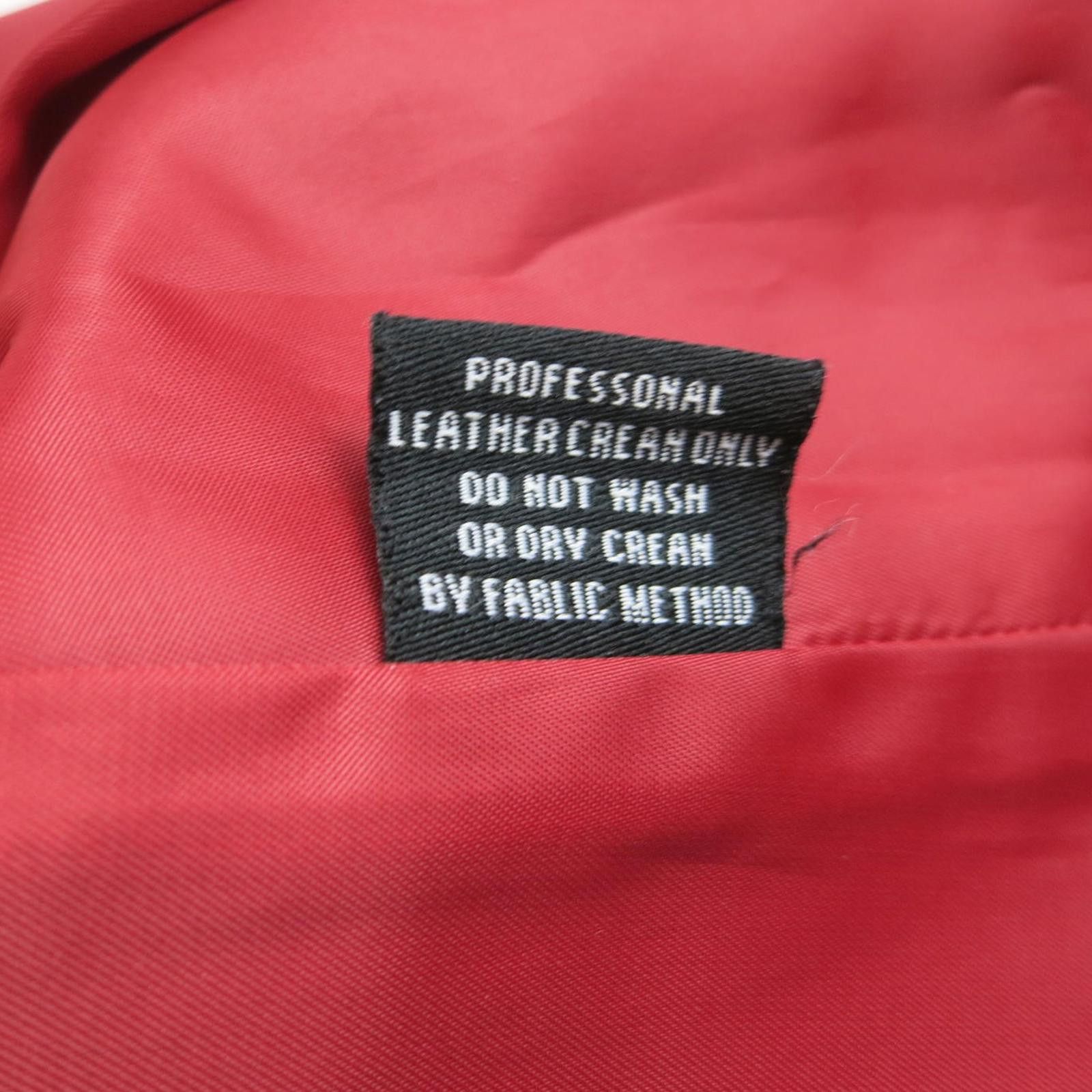 Other FourteenZero Genuine Leather Red Jacket Size L Size L / US 10 / IT 46 - 7 Thumbnail