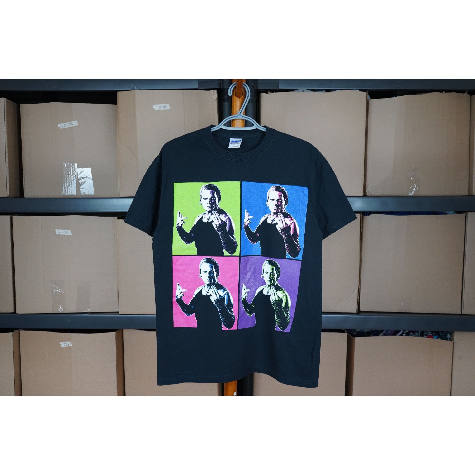 WWE Jeff Hardy Wrestling Tshirt - Men's M - Item #294 Size US M / EU 48-50 / 2 - 1 Thumbnail