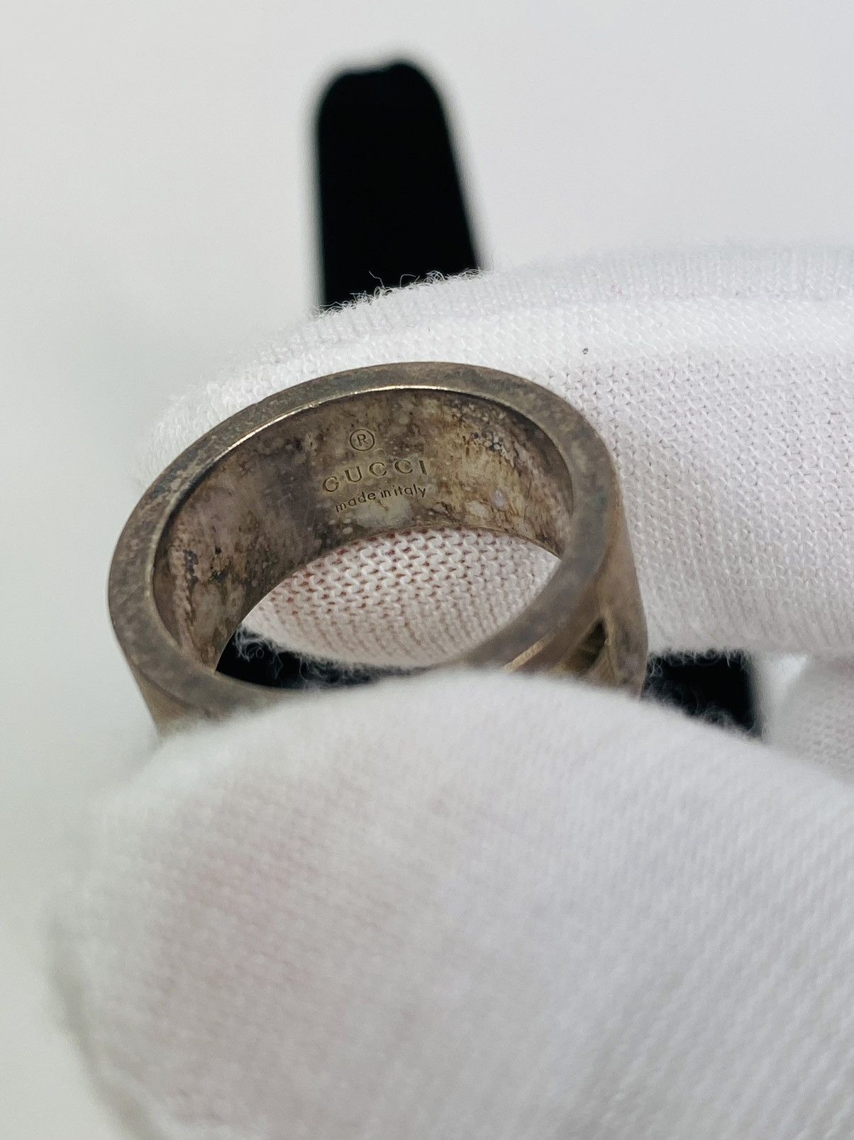 Gucci Gucci .925 Silver G Ring Size IT 12 Size ONE SIZE - 4 Thumbnail