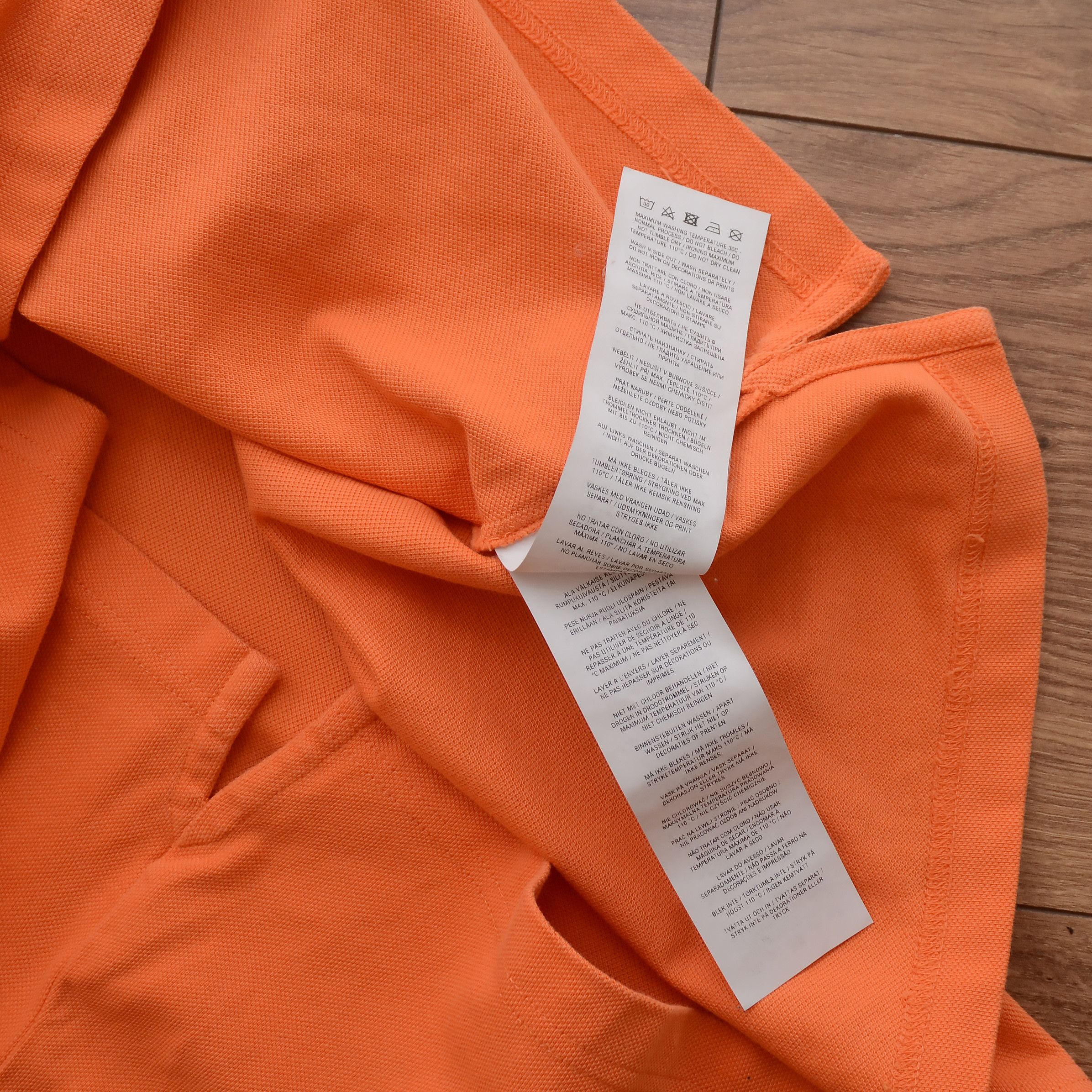 Belstaff Belstaff Polo T-Shirt XL/XXL Orange Lightweight Cotton Size US XXL / EU 58 / 5 - 19 Thumbnail