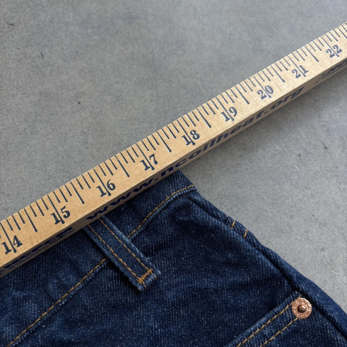 Levi's × Vintage Vintage Levi's Orange Tabs 505 Blue Indigo Denim Dark 36x30 Size US 35 - 8 Thumbnail