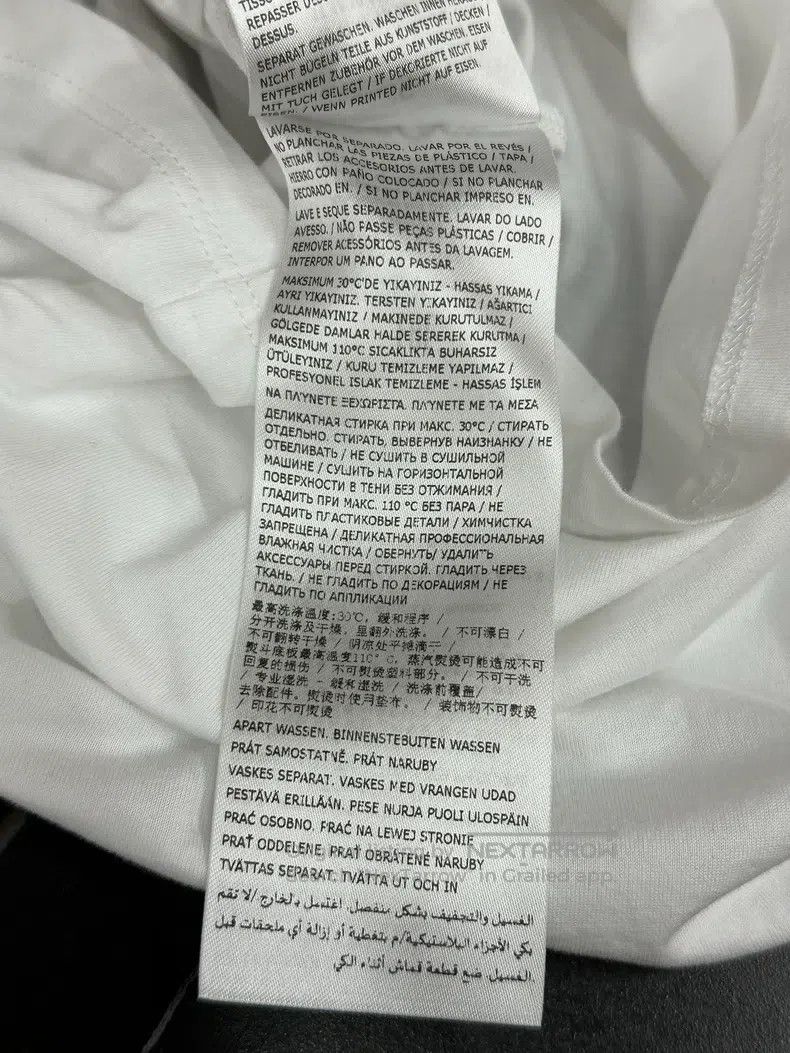 Maison Margiela Maison Margiela Mm6 white alphanumeric short sleeves Size S / US 4 / IT 40 - 8 Thumbnail