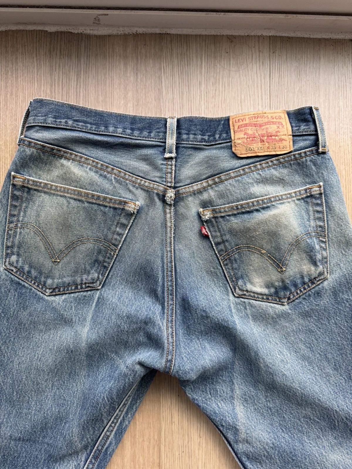 Levi's Beautiful Faded Vintage Faded Levis 501 Size US 32 / EU 48 - 9 Thumbnail