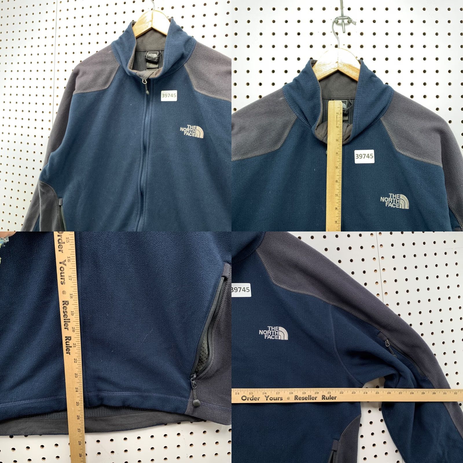 The North Face North Face Windwall Fleeze Zip Jacket Mens Large Blue Gray Outdoor Windbreaker XS? Size US L / EU 52-54 / 3 - 9 Thumbnail
