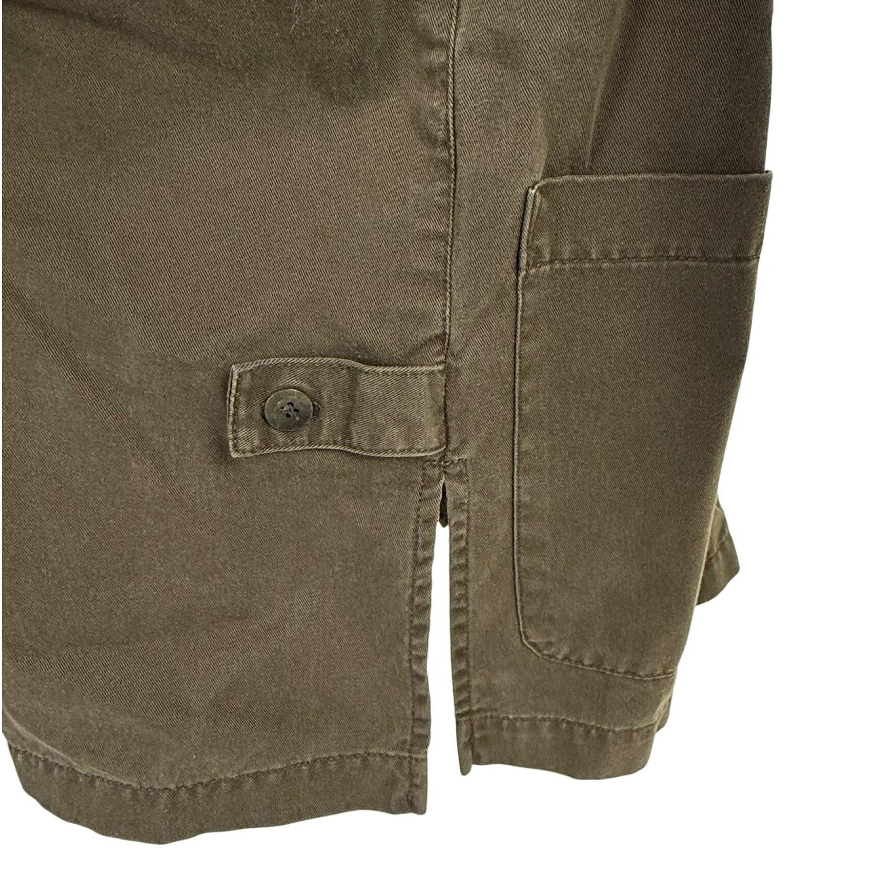Jones New York Jones New York Sport Green Button-Front Utility Jacket Size Size S / US 4 / IT 40 - 4 Thumbnail