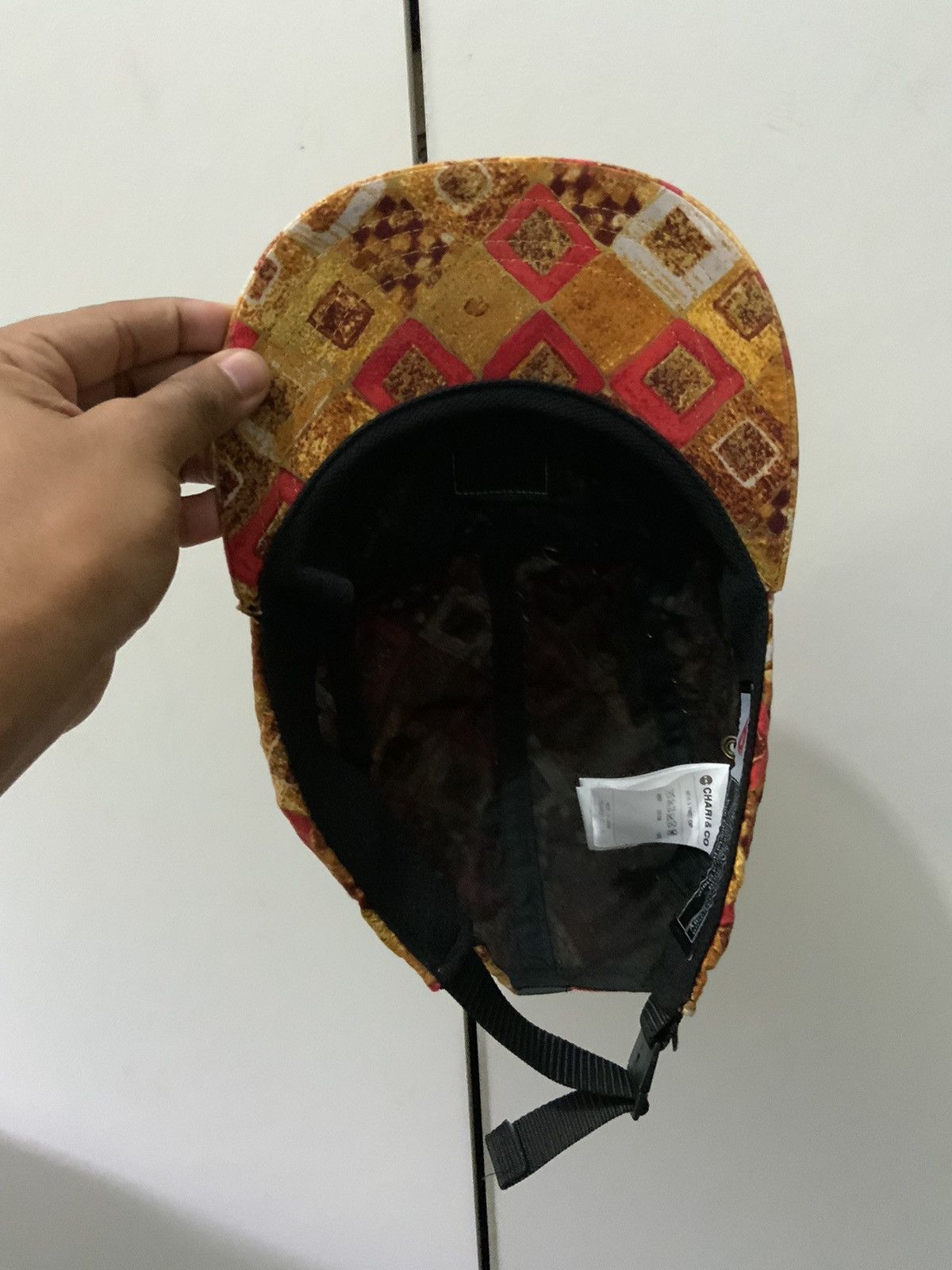 Japanese Brand Chari & Co Authentic Garment Batik 5 Panel Hat Size ONE SIZE - 7 Thumbnail