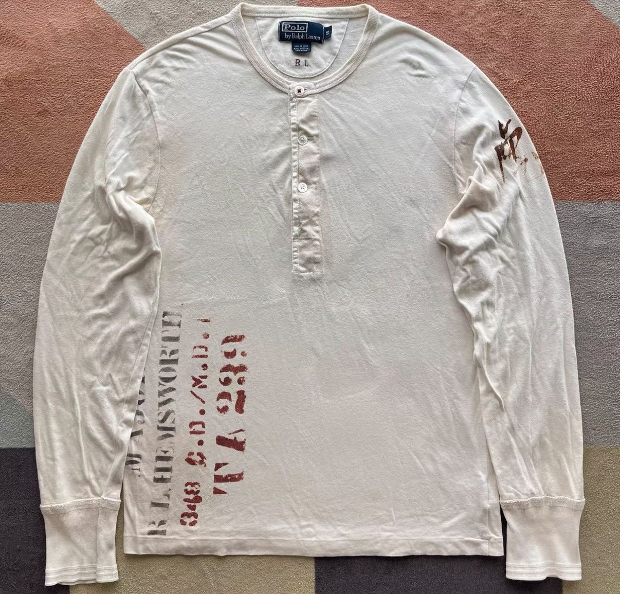 Ralph Lauren Ralph Lauren Military Style Henley K22 Size US L / EU 52-54 / 3 - 1 Thumbnail