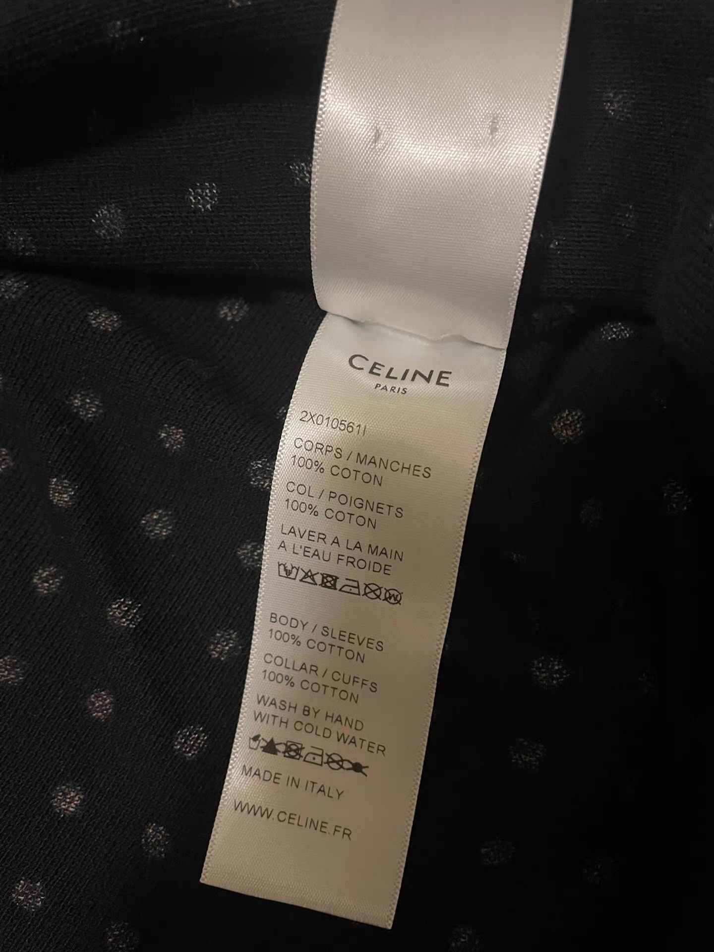 Celine Celine short-sleeve Polo shirt, Size US L / EU 52-54 / 3 - 7 Thumbnail