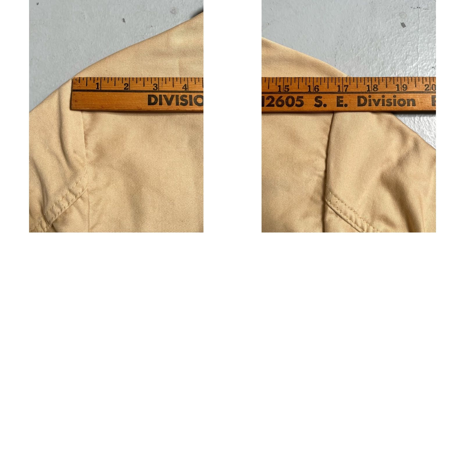 Vetra Vetra x United Arrows Japan Euro French Chore Work Garden Jacket Beige 40 Unisex Adults Regular Cotton Vintage Military Utility Designer France Size US XXS / EU 40 - 9 Thumbnail