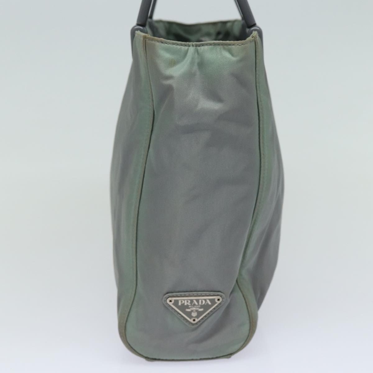 Prada PRADA Hand Bag Nylon Gray Size ONE SIZE - 4 Thumbnail