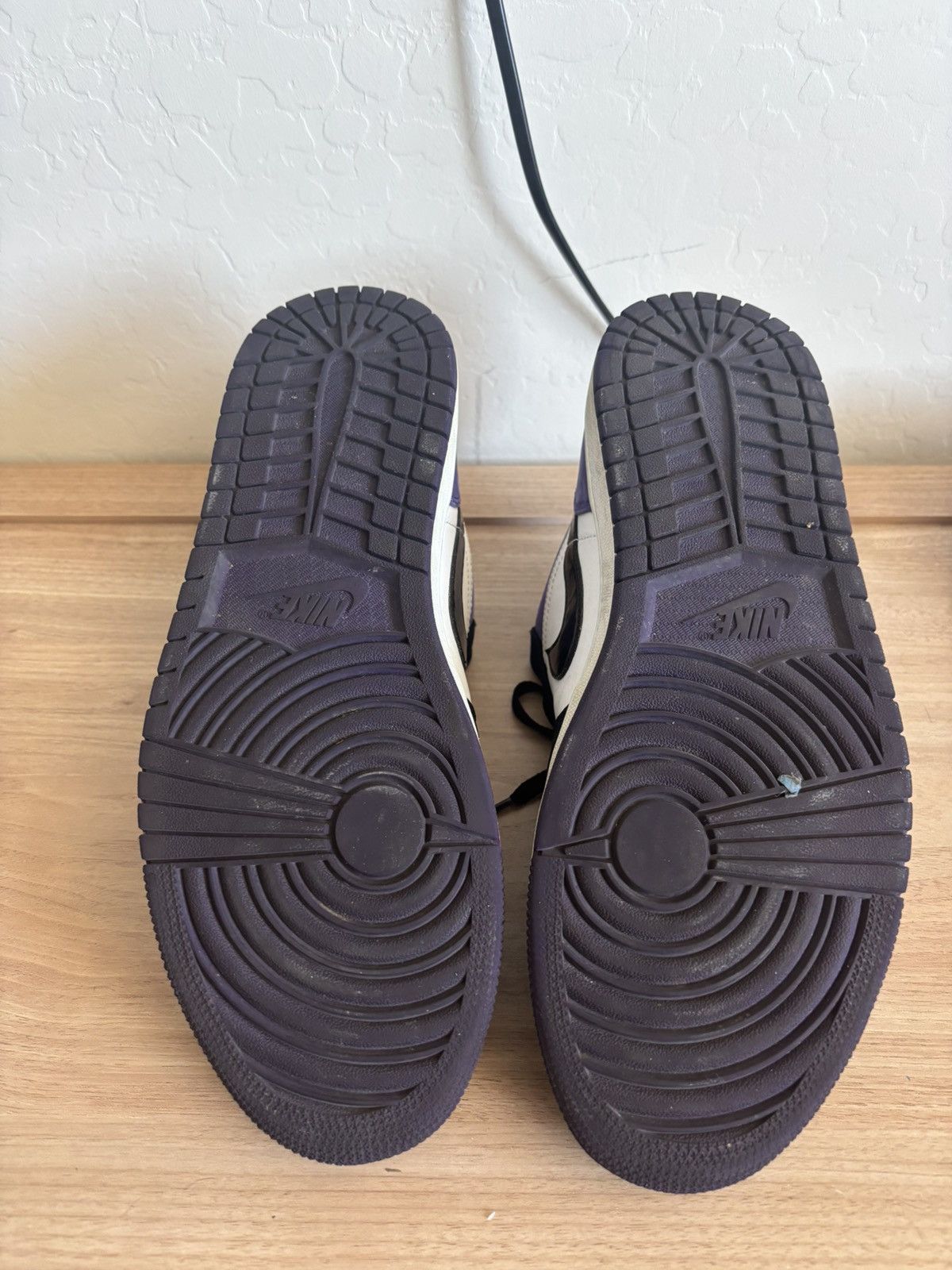 Nike Jordan 1 low court purple Size US 11 / EU 44 - 3 Thumbnail