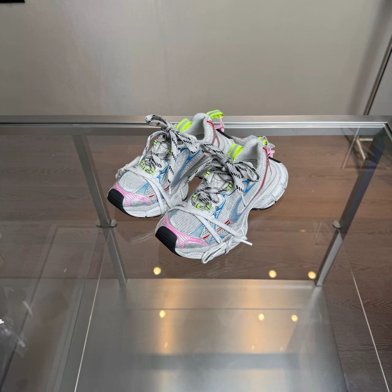 Balenciaga Balenciaga 3XL Multi Color Sneakers Size US 5 / IT 35 - 1 Thumbnail