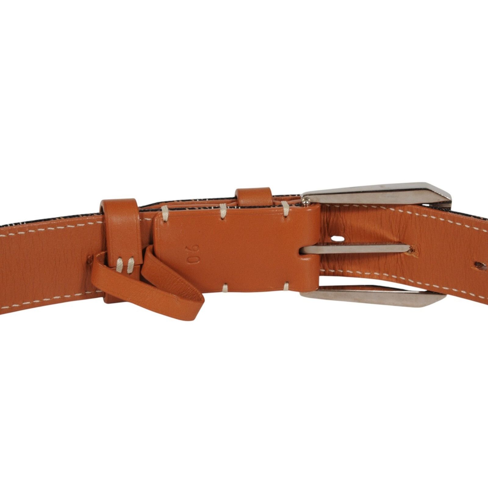 Fregate Belt 90 31 32 Black Brown Leather - 02533