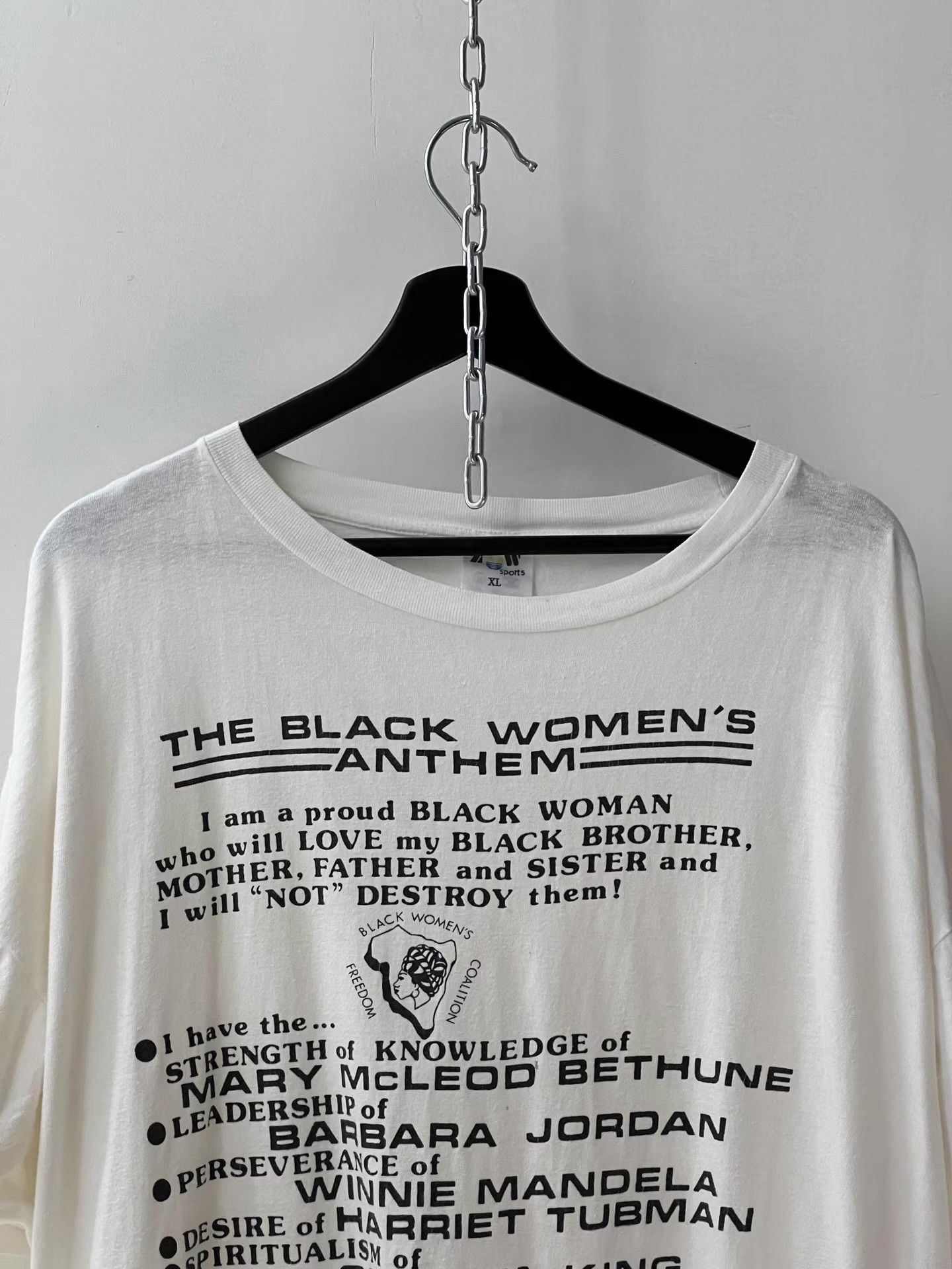 Balenciaga Vintage Slogan Short Sleeve T‑shirt Q13 Size US XL / EU 56 / 4 - 8 Thumbnail
