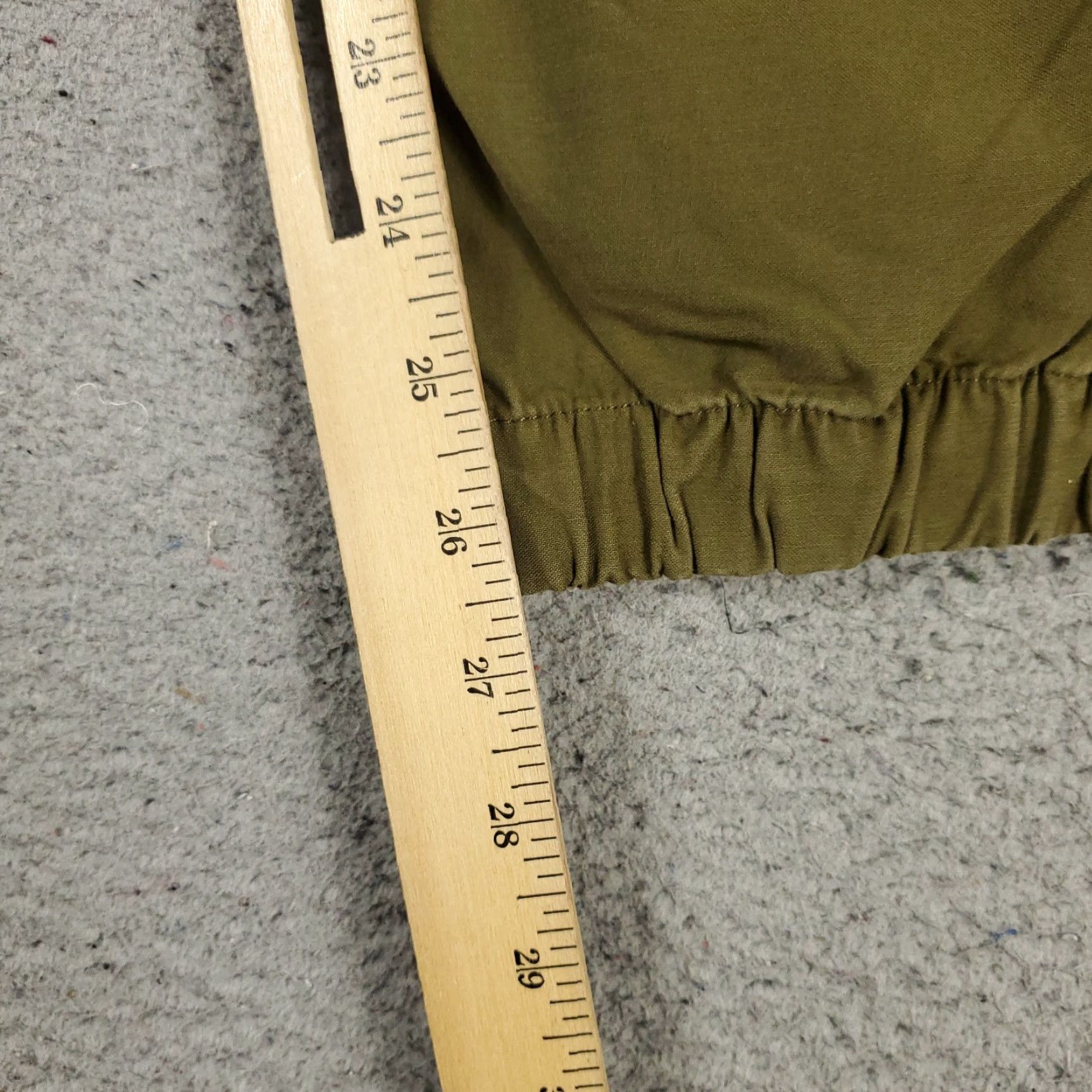 Rag & Bone Rag & Bone Pants Womens 28 Green Cargo Ankle Zip Tapered Jogger Size 28" / US 6 / IT 42 - 6 Thumbnail