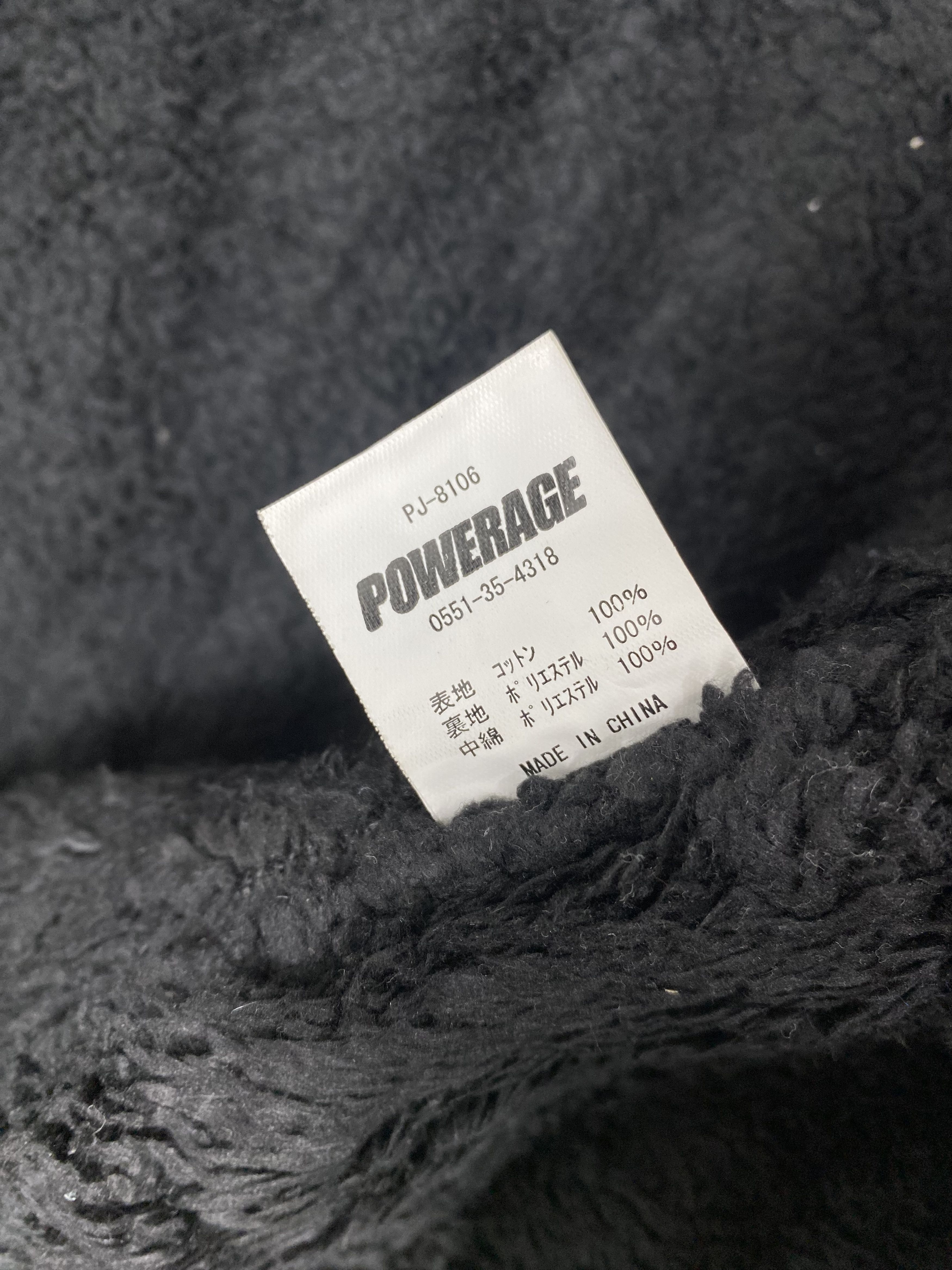 Japanese Brand × Vintage Vintage Powerage Fleece Lining Jacket Size US XXL / EU 58 / 5 - 6 Thumbnail