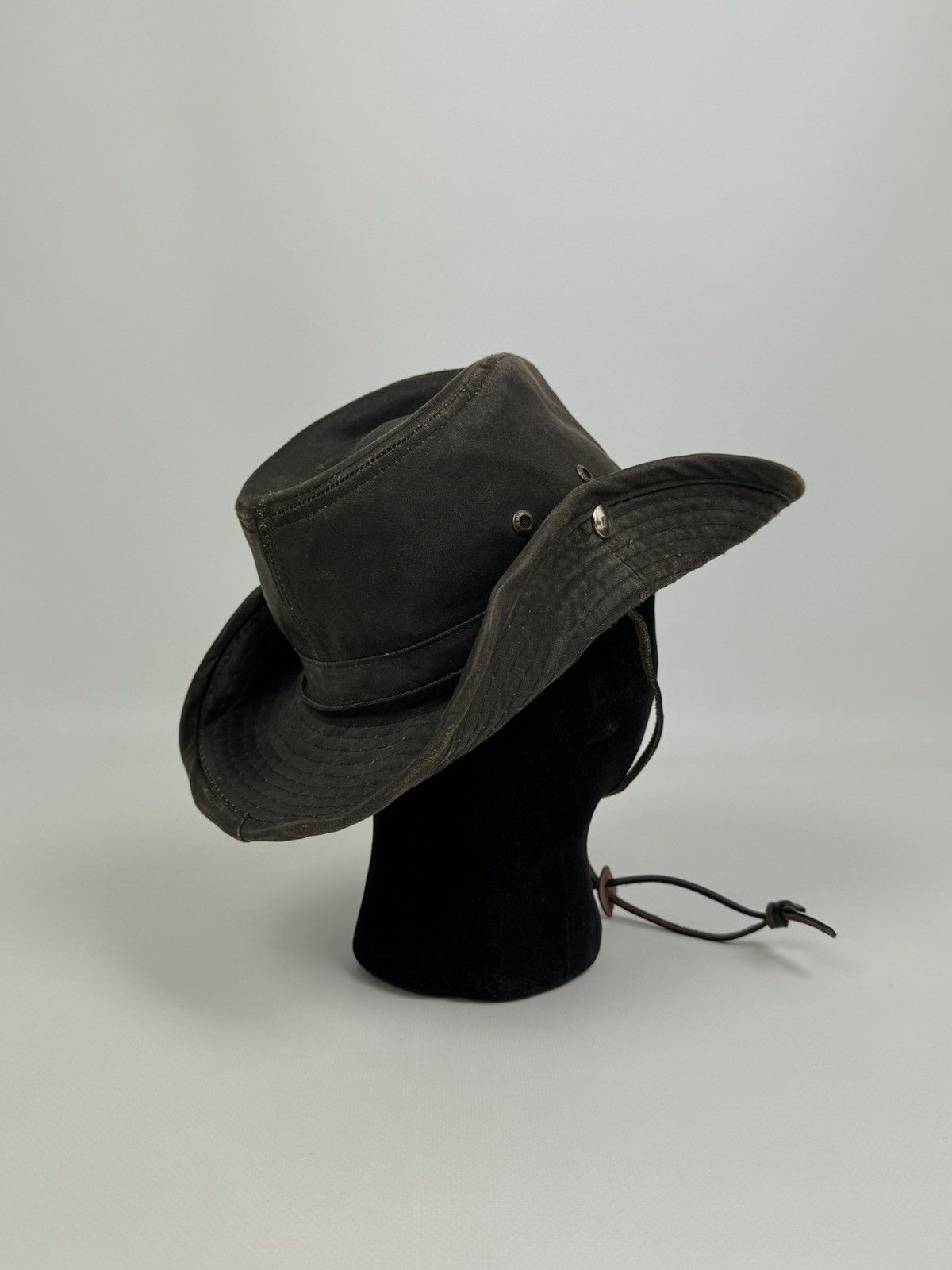 Stetson Stetson Cowboy Fisherman hat waxed Size ONE SIZE - 4 Thumbnail