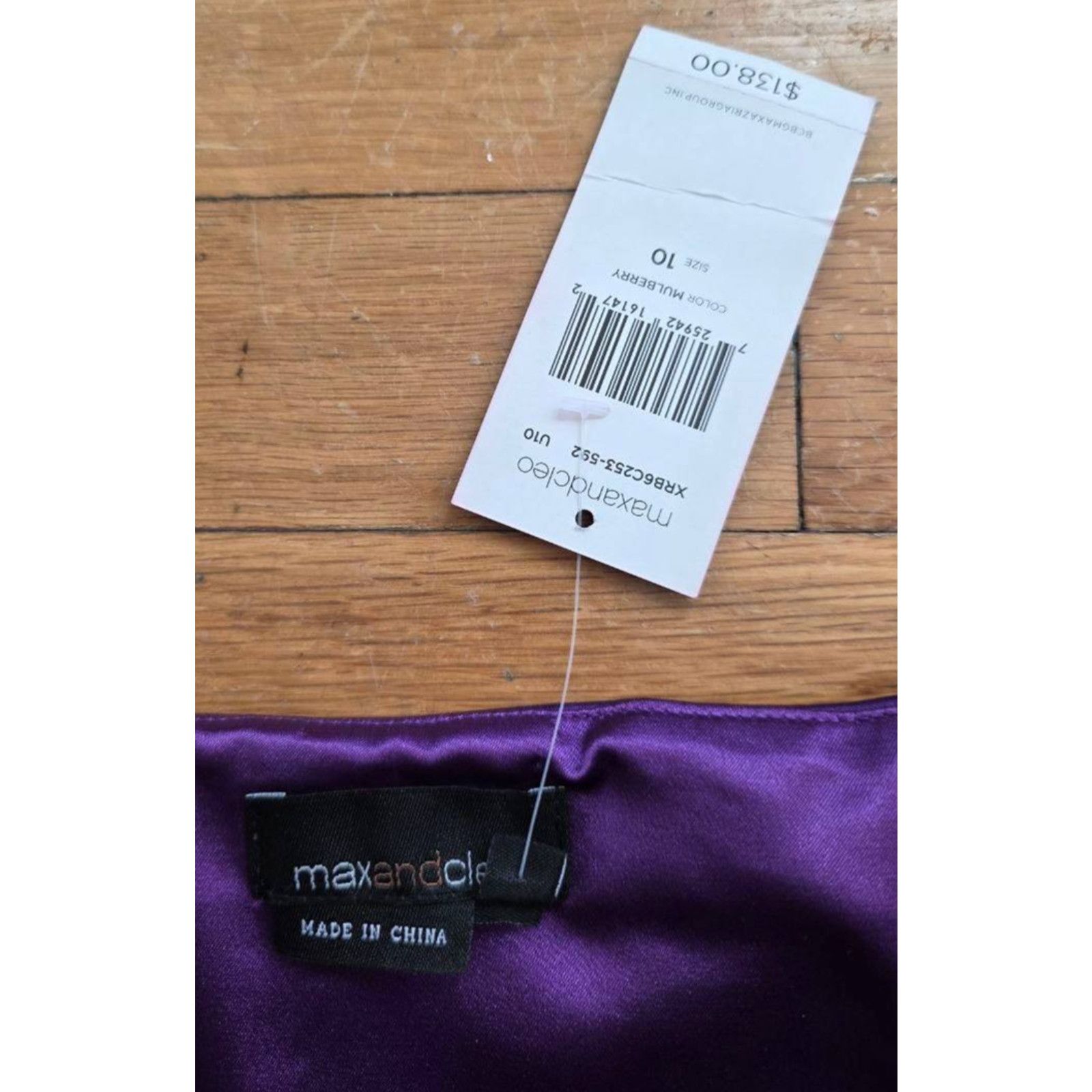 MAX&Co. Max & Cleo Cocktail Dress Women’s Size 10 Pockets A001012 Size L / US 10 / IT 46 - 5 Thumbnail