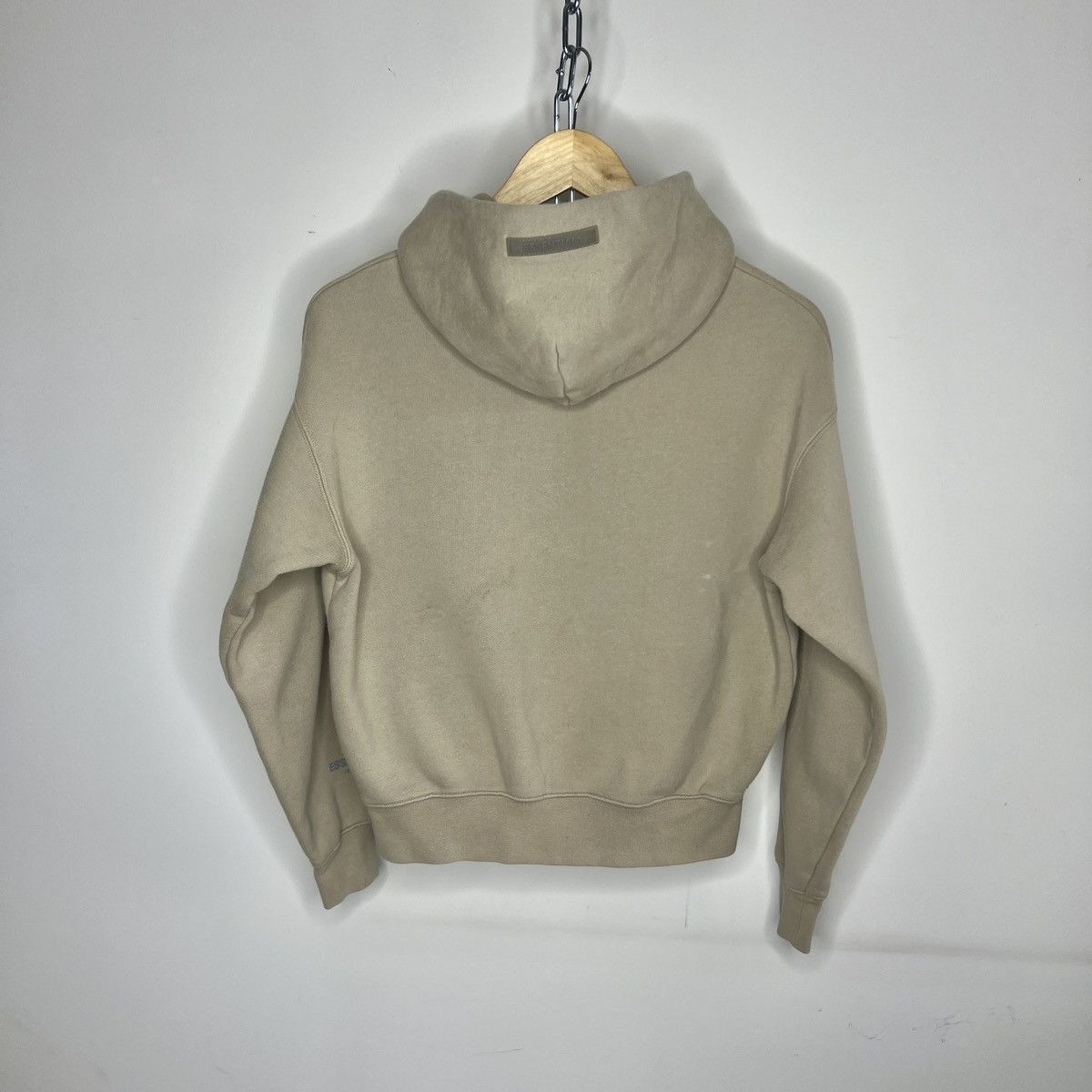 Essentials Essentials Fear Of God FOG Hoodie Sweatshirt Beige Size M / US 6-8 / IT 42-44 - 7 Thumbnail